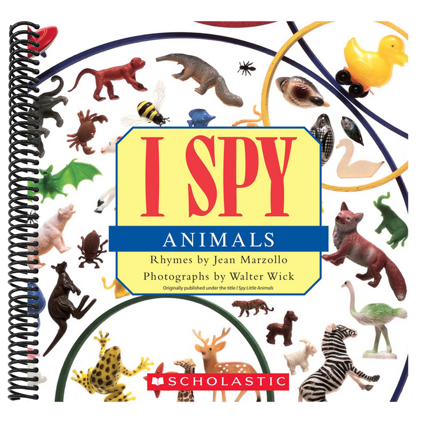 I Spy Animals (Spiral Bound)