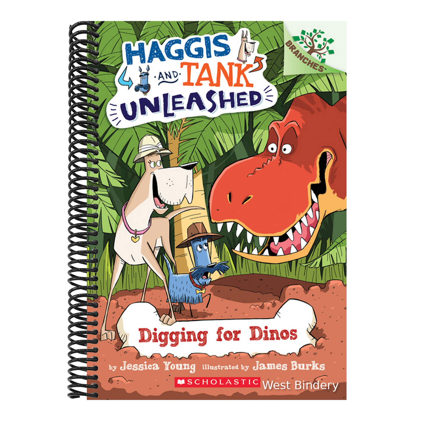 Digging for Dinos: A Branches Book (Haggis and Tank Unleashed #2): Volume 2