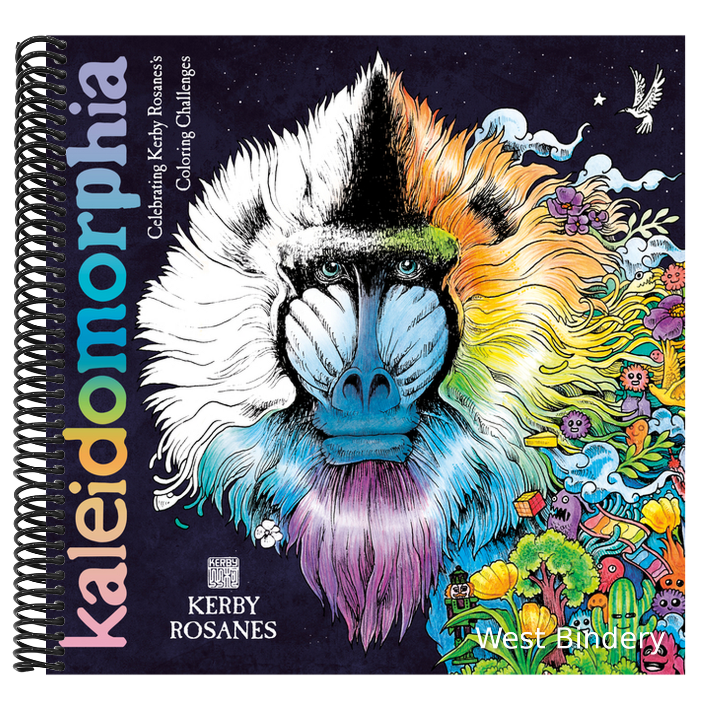 Kaleidomorphia: Celebrating Kerby Rosanes's Coloring Challenges