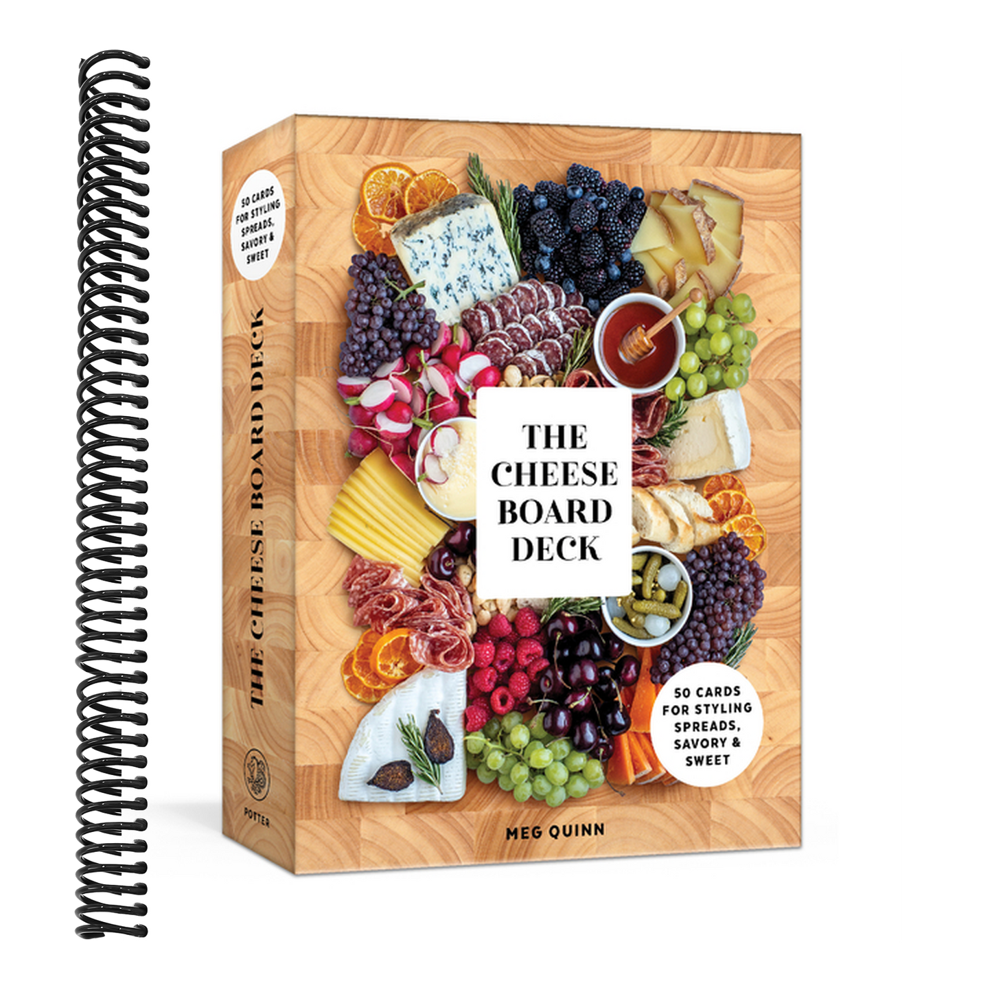 The Cheese Board Deck: 50 Cards for Styling Spreads, Savory and Sweet