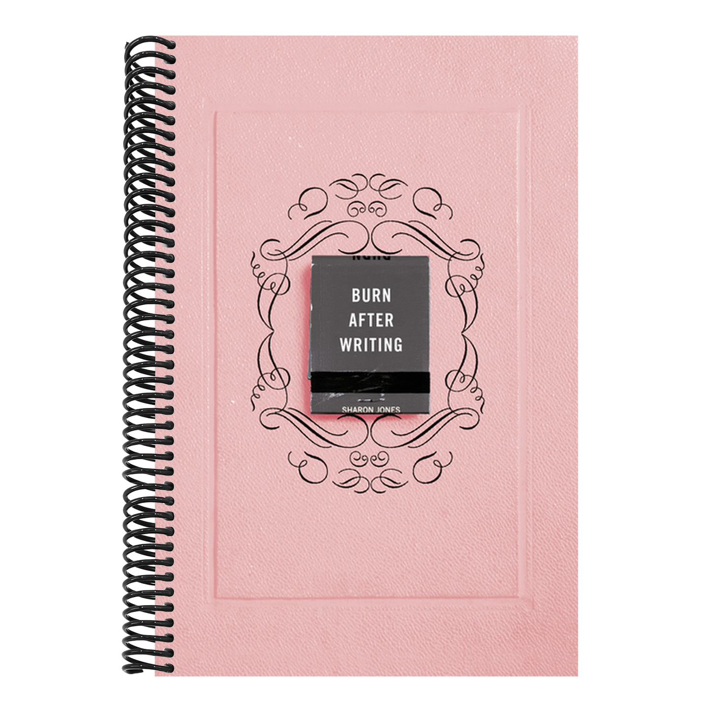 Burn After Writing (Pink) (Spiral Bound)