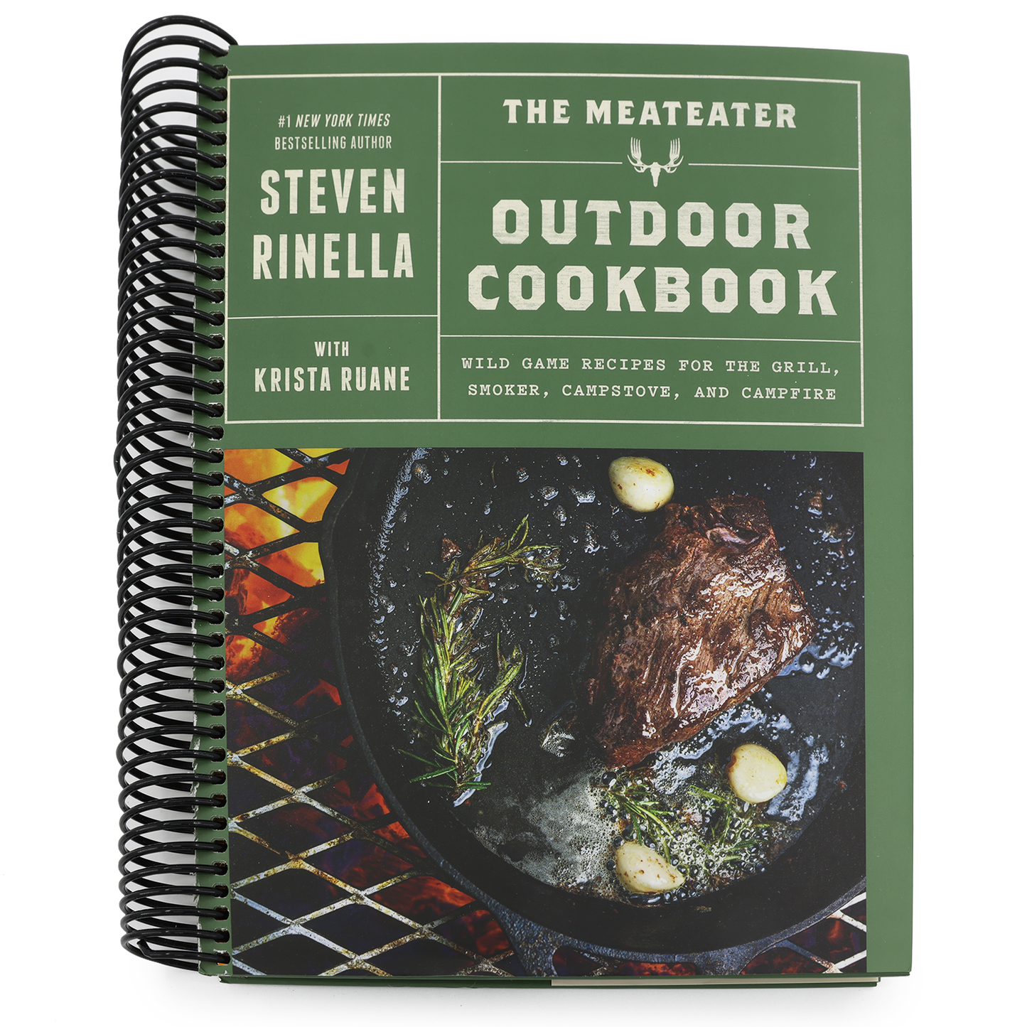 The Meateater Outdoor Cookbook: Wild Game Recipes for the Grill, Smoker, Campstove, and Campfire (Spiral Bound)