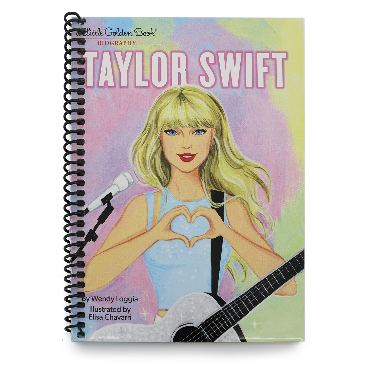Taylor Swift: A Little Golden Book Biography (Spiral Bound)