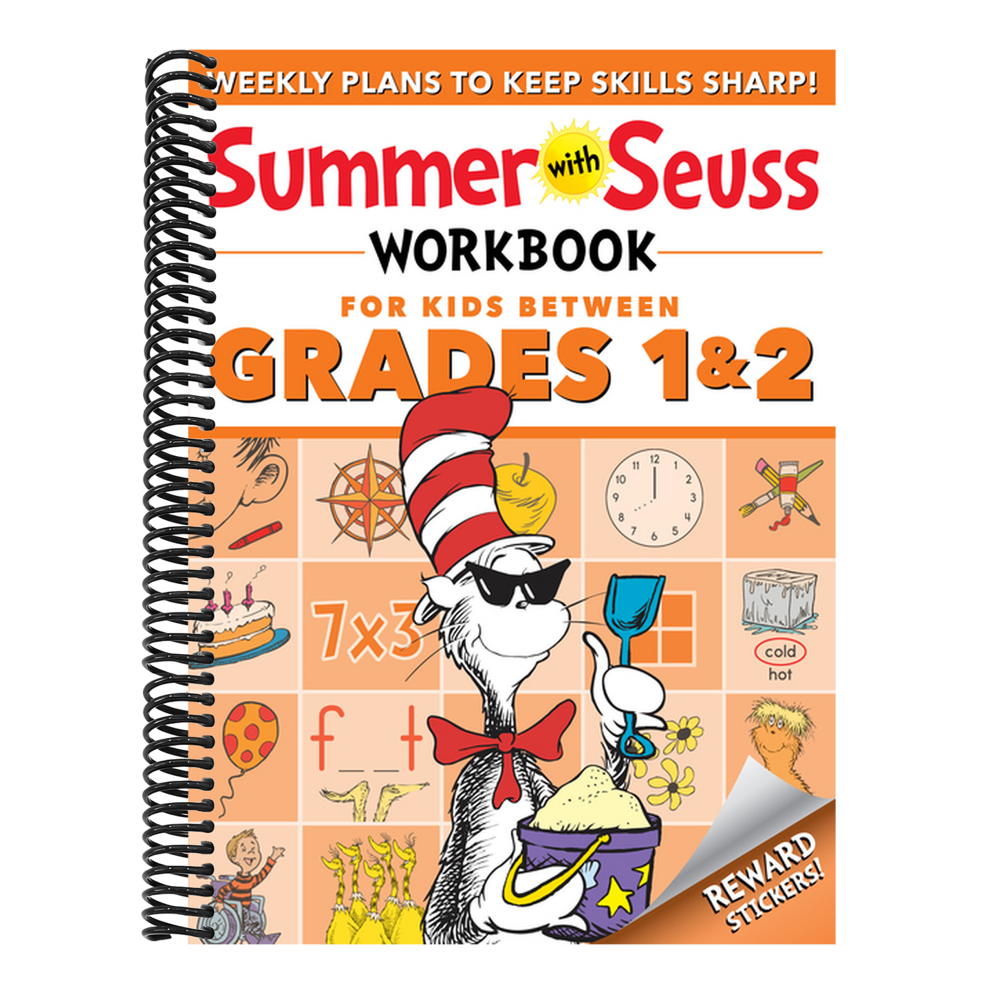 Summer with Seuss Workbook: Grades 1-2 (Dr. Seuss Workbooks) (Spiral Bound)
