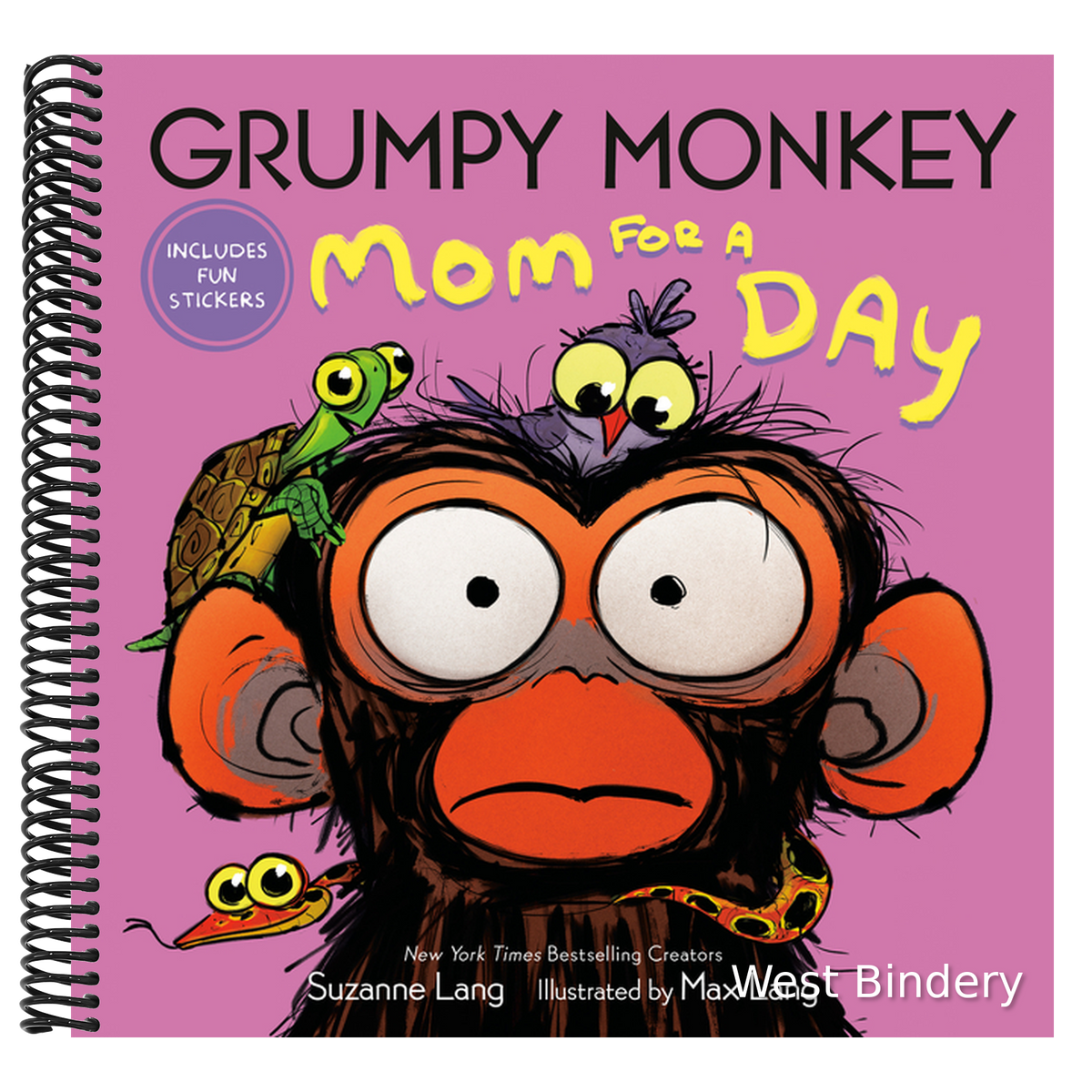 Grumpy Monkey Mom for a Day: Includes Fun Stickers