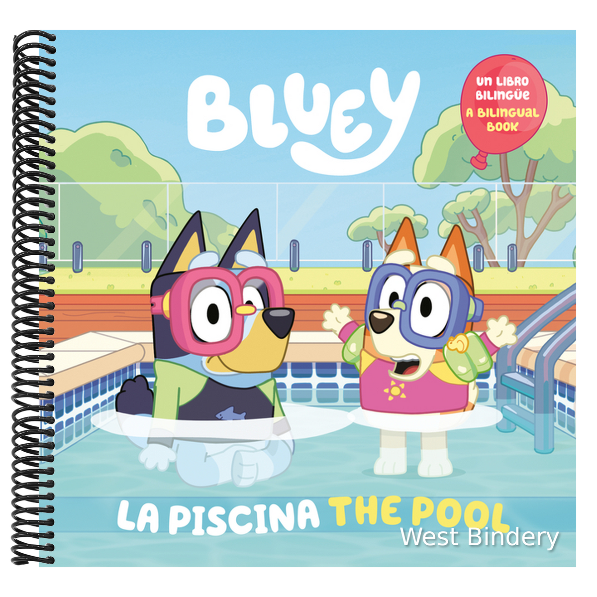 Bluey: The Pool/La Piscina (Bilingual English-Spanish Edition)