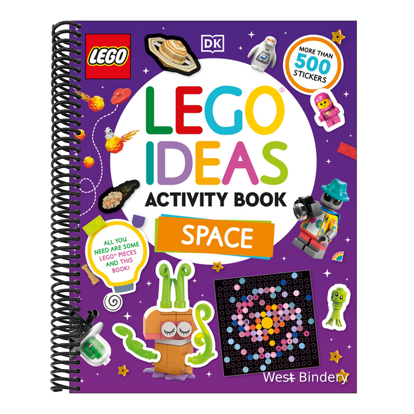 Lego Ideas Activity Book Space: Packed with Lego Building and Sticker Activities and Fun Facts. with 500+ Stickers!