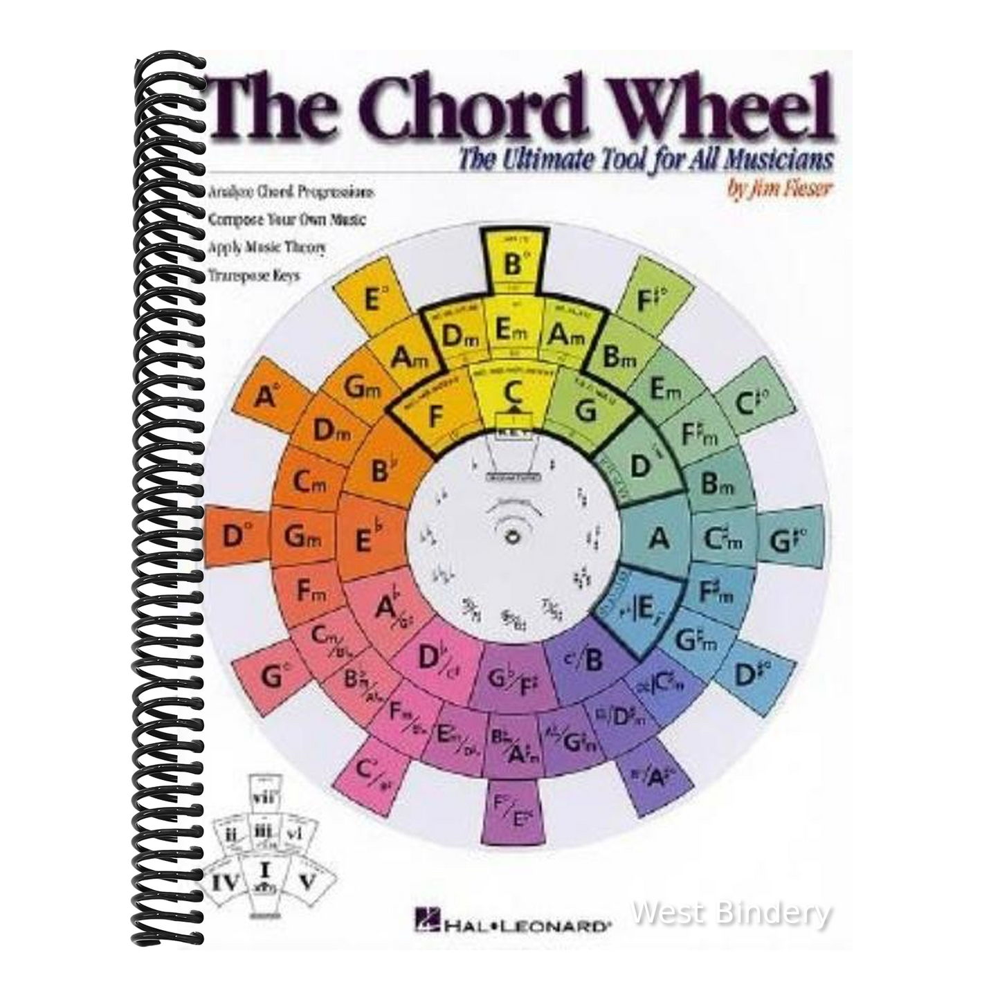 The Chord Wheel: The Ultimate Tool for All Musicians Music Theory Learning Tool for Guitar Piano and All Instruments Visual Guide to Chord Progressions an