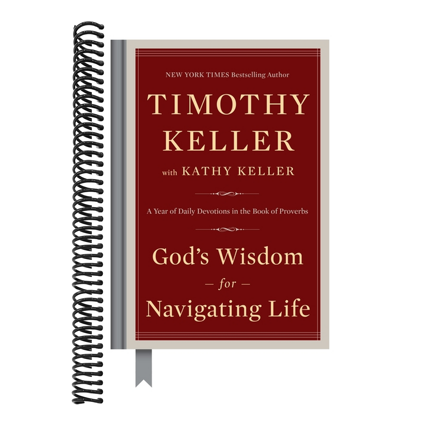 God's Wisdom for Navigating Life: A Year of Daily Devotions in the Book of Proverbs (Spiral Bound)