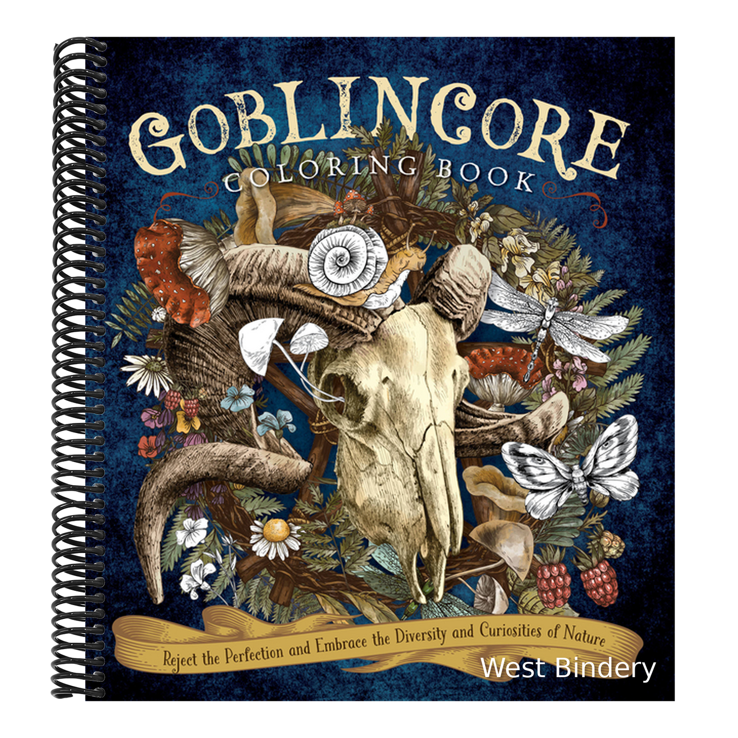 Goblincore Coloring Book: Reject the Perfection and Embrace the Diversity and Curiosities of Nature