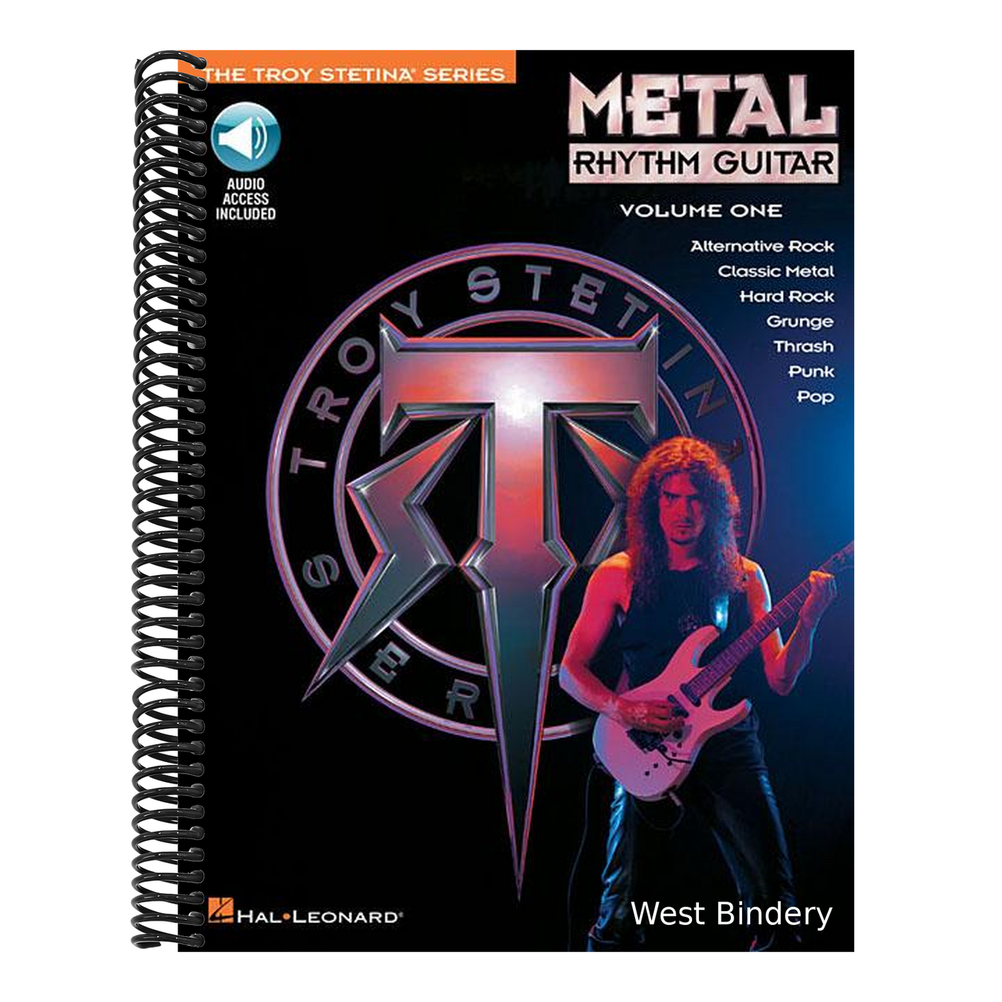 Metal Rhythm Guitar Vol. 1 Troy Stetina Heavy Metal Guitar Method with Tabs and Online Audio Rhythm Training for Beginners and Advanced Players Electr