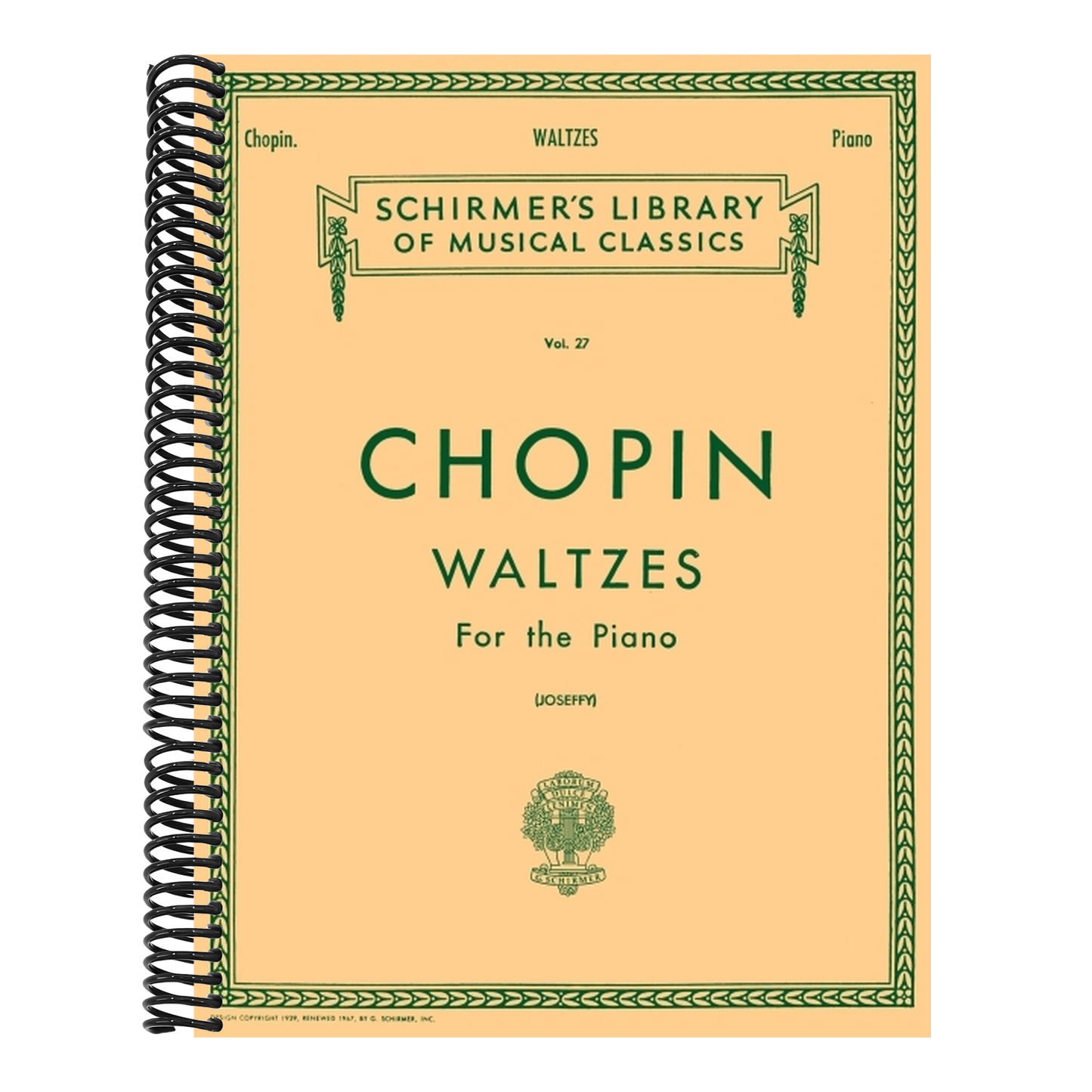 Chopin Waltzes for the Piano Schirmer Library of Classics Volume 27 15 Romantic Period Piano Waltzes for Advanced Players and Music Enthusiasts Classi