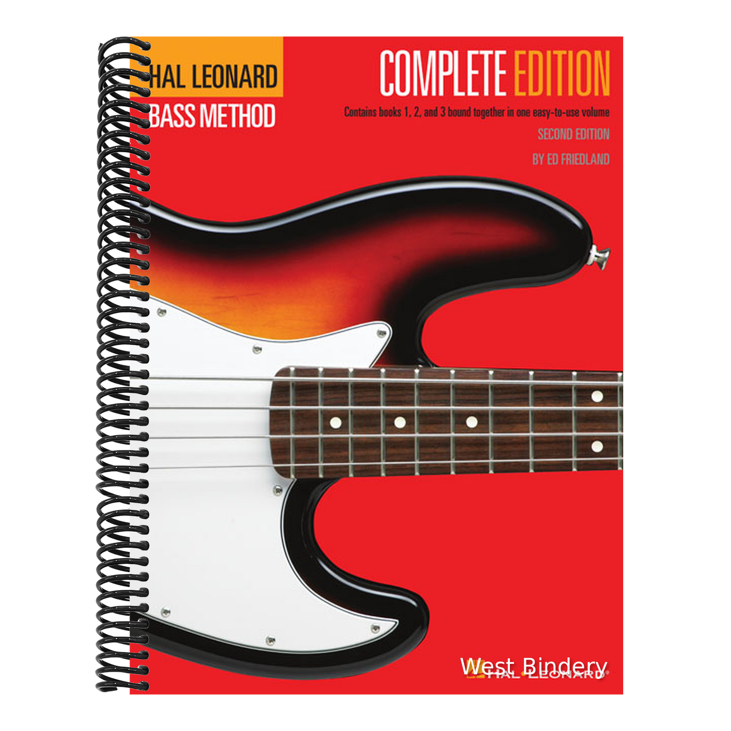 Hal Leonard Electric Bass Method - Complete Edition: Contains Books 1, 2, and 3 Bound Together in One Easy-To-Use Volume - Bass Guitar Book for Beginn