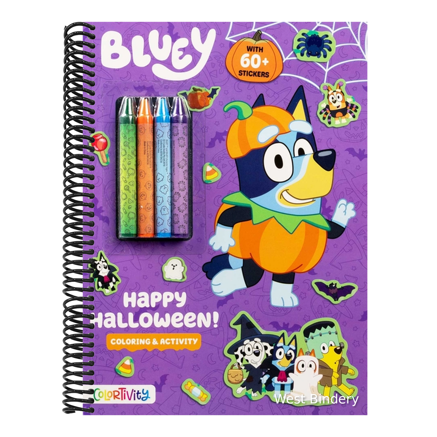 Bluey Colortivity: Happy Halloween!