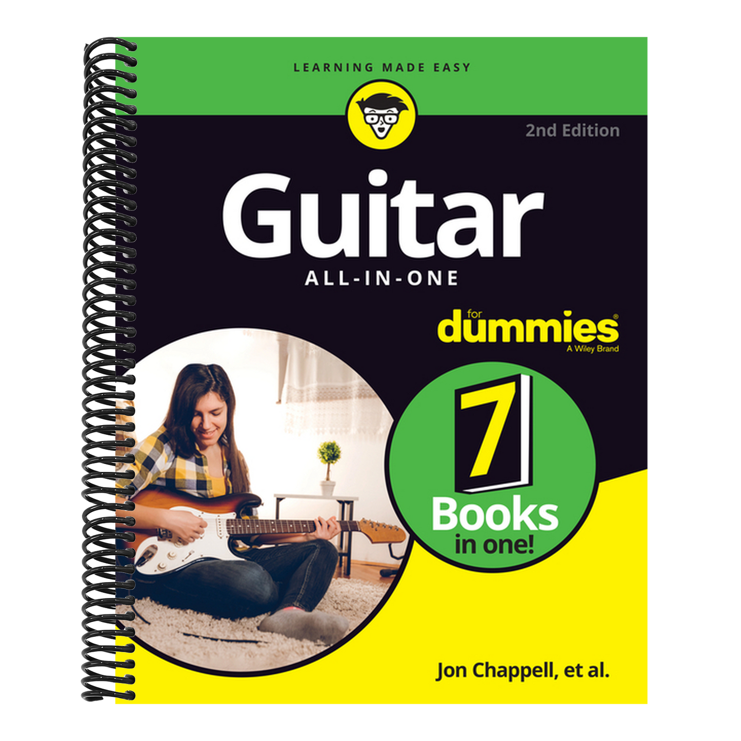 Guitar All-In-One for Dummies: Book + Online Video and Audio Instruction (2ND ed.) (Spiral Bound)