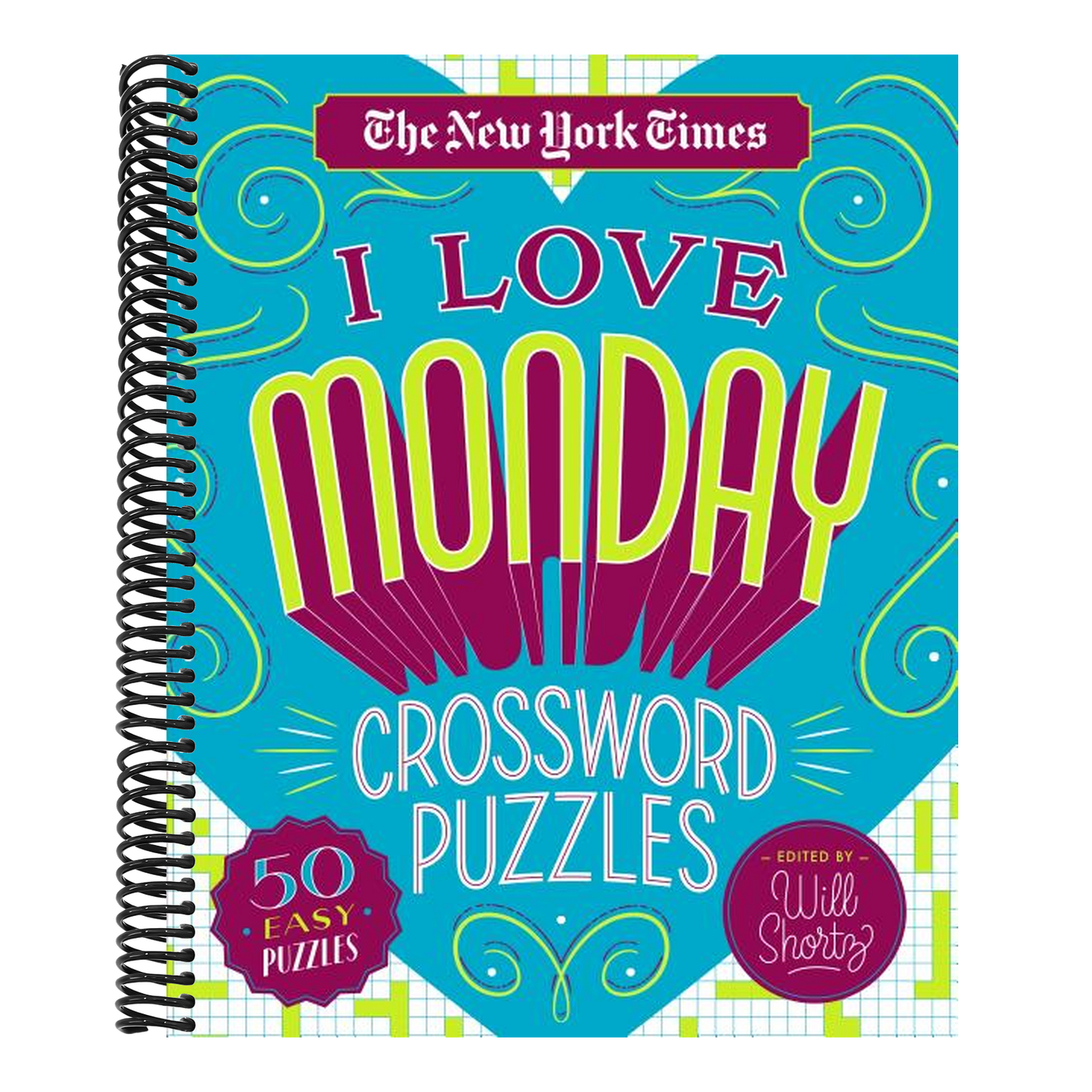 The New York Times I Love Monday Crossword Puzzles: 50 Easy Puzzles
