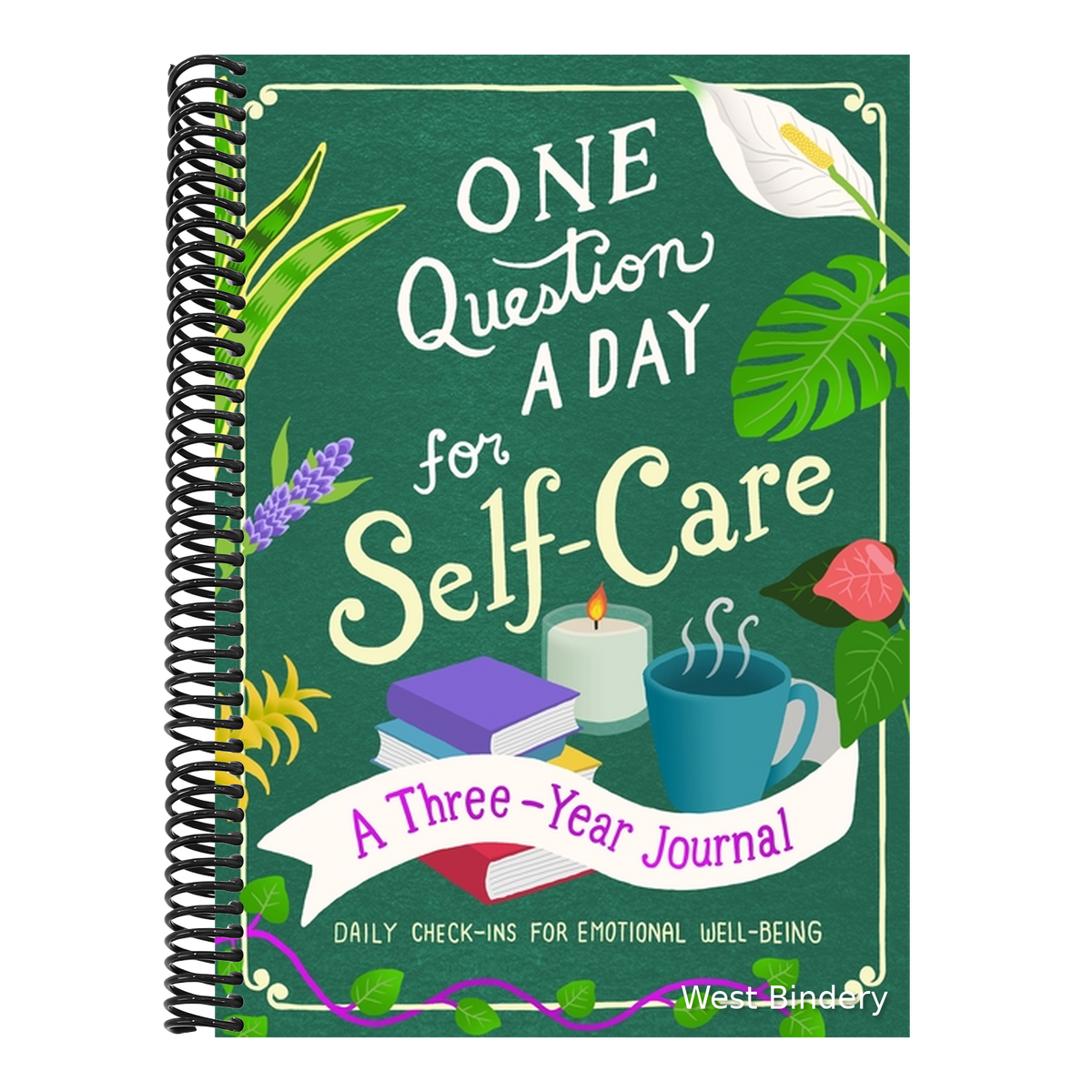 One Question a Day for Self-Care: A Three-Year Journal: Daily Check-Ins for Emotional Well-Being