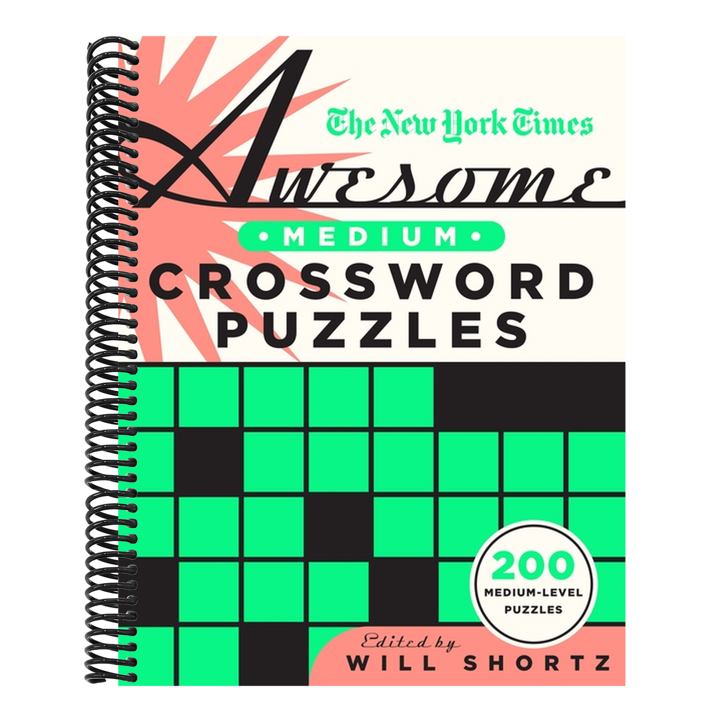 The New York Times Awesome Medium Crossword Puzzles: 200 Medium-Level Puzzles