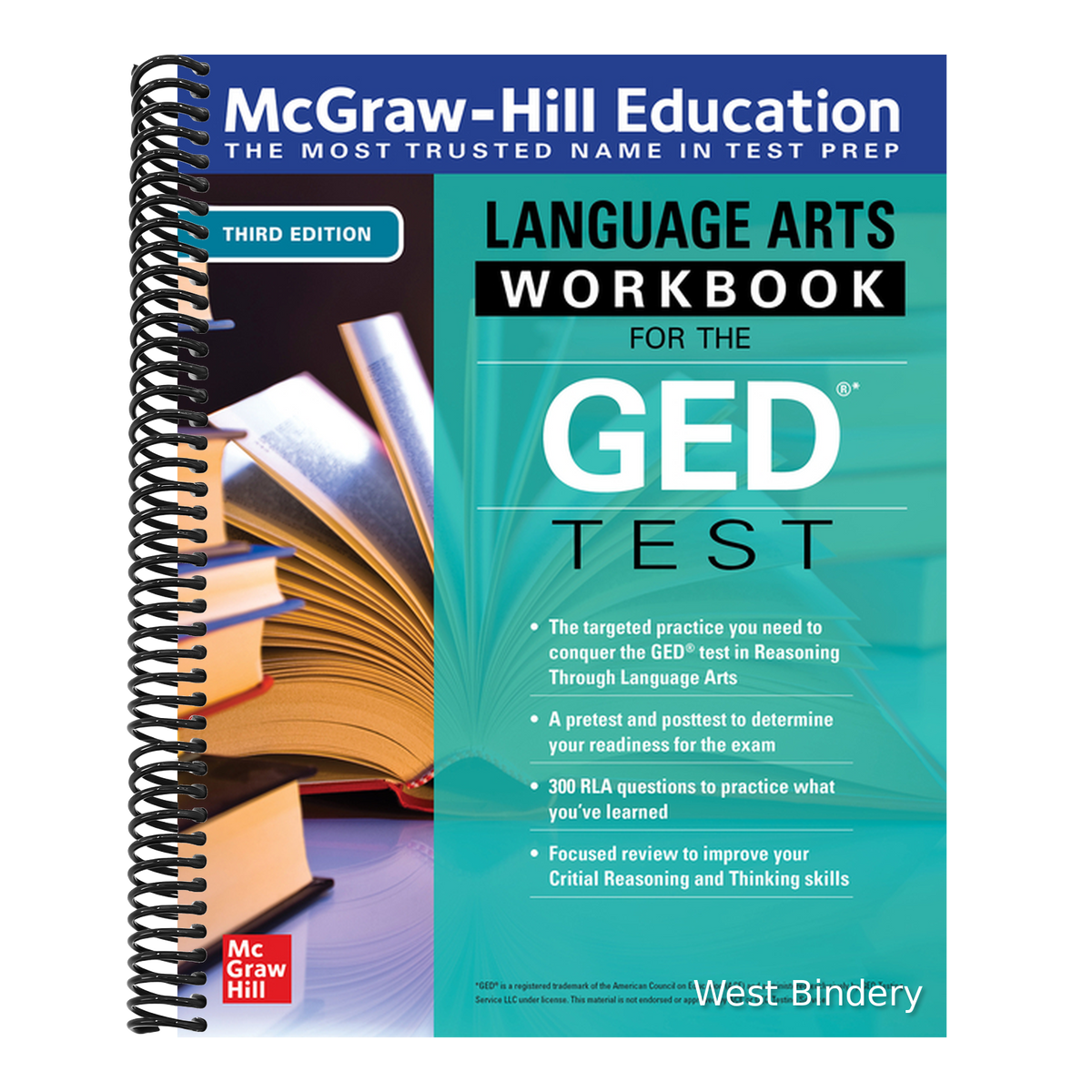 McGraw-Hill Education Language Arts Workbook for the GED Test, Third Edition