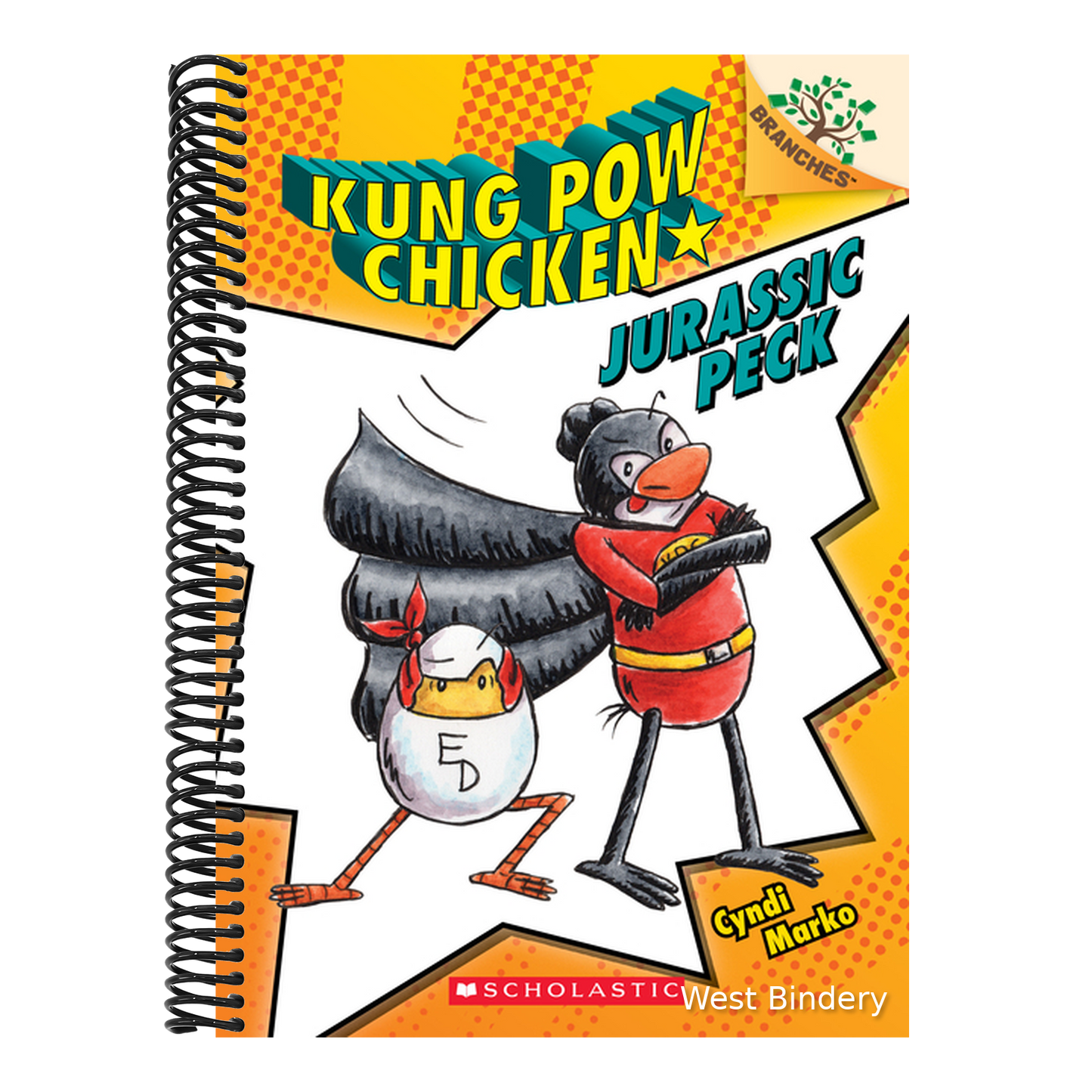 Jurassic Peck: A Branches Book (Kung POW Chicken #5)