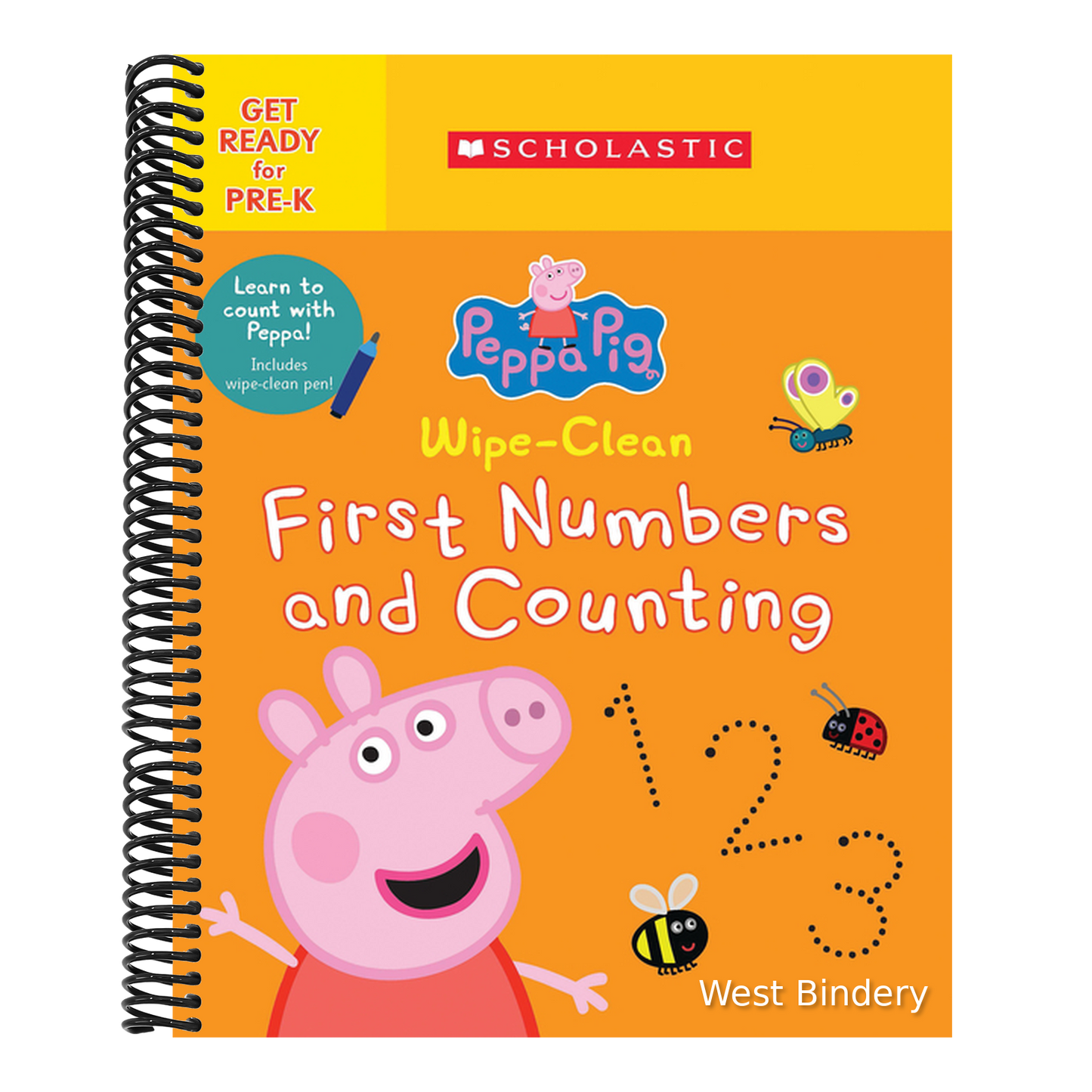 Wipe-Clean First Numbers and Counting (Peppa Pig)