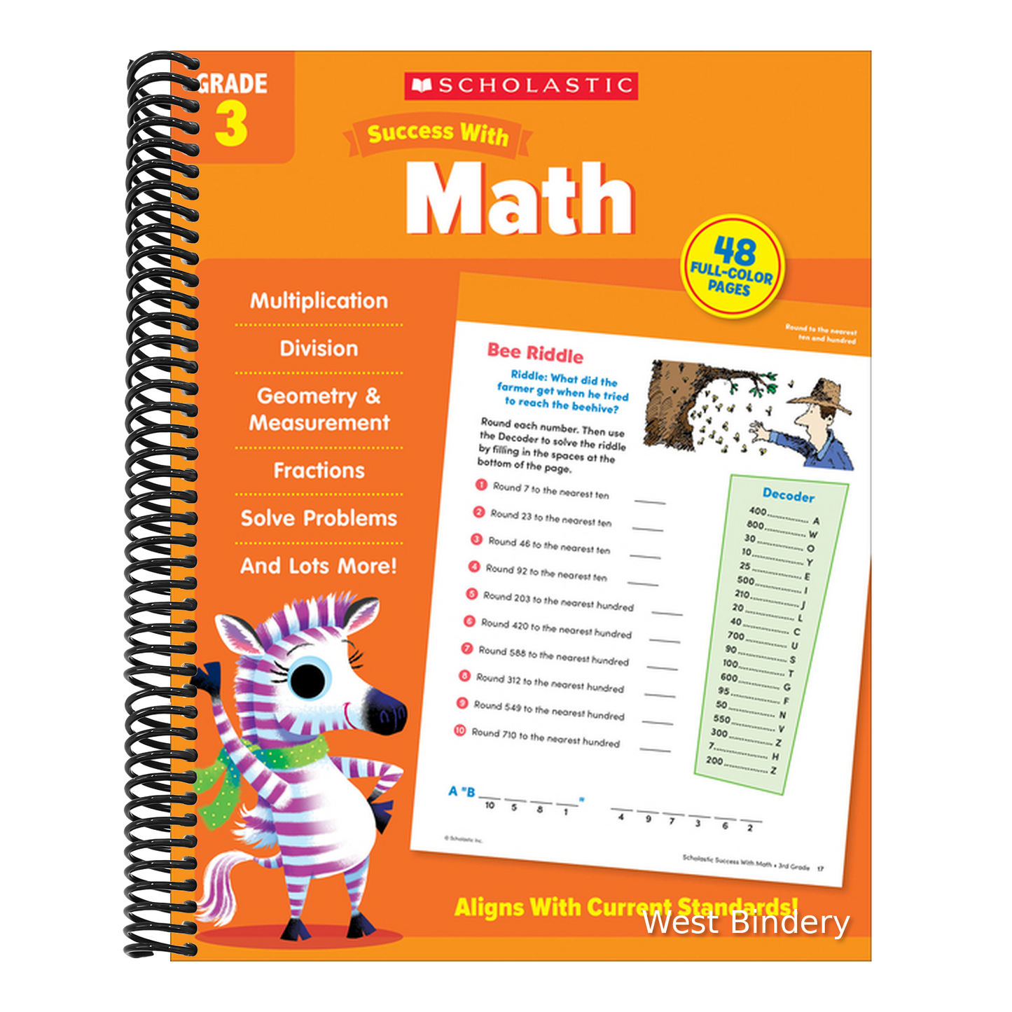 Scholastic Success with Math Grade 3 Workbook