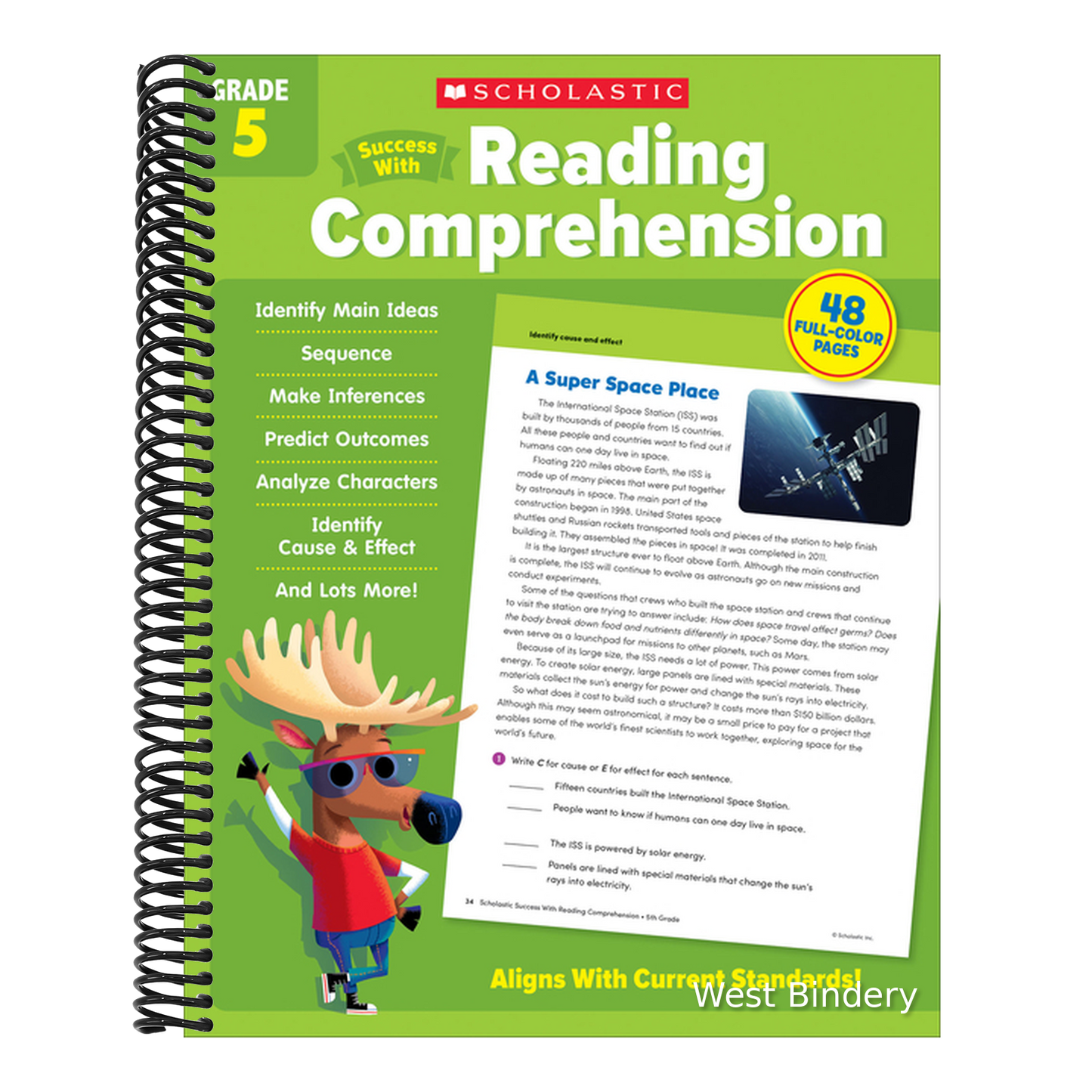 Scholastic Success with Reading Comprehension Grade 5 Workbook