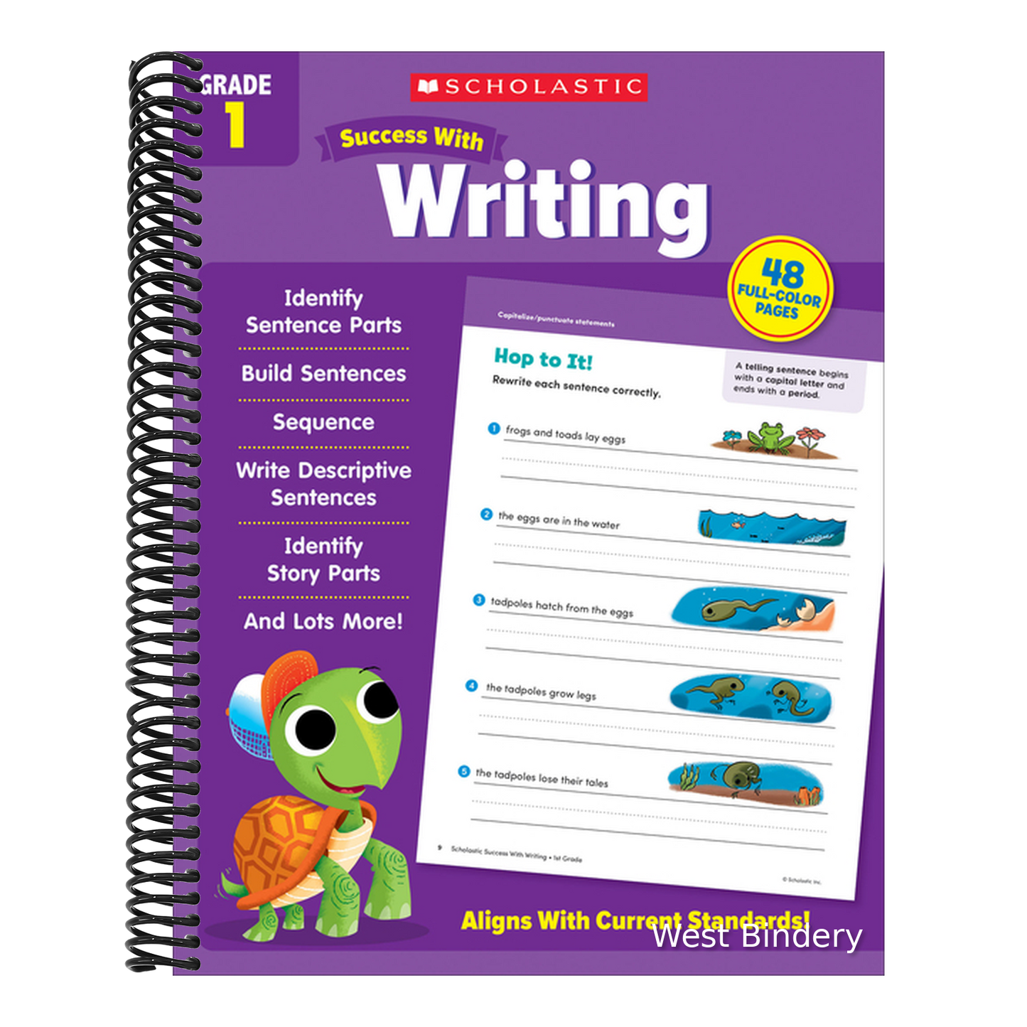 Scholastic Success with Writing Grade 1 Workbook