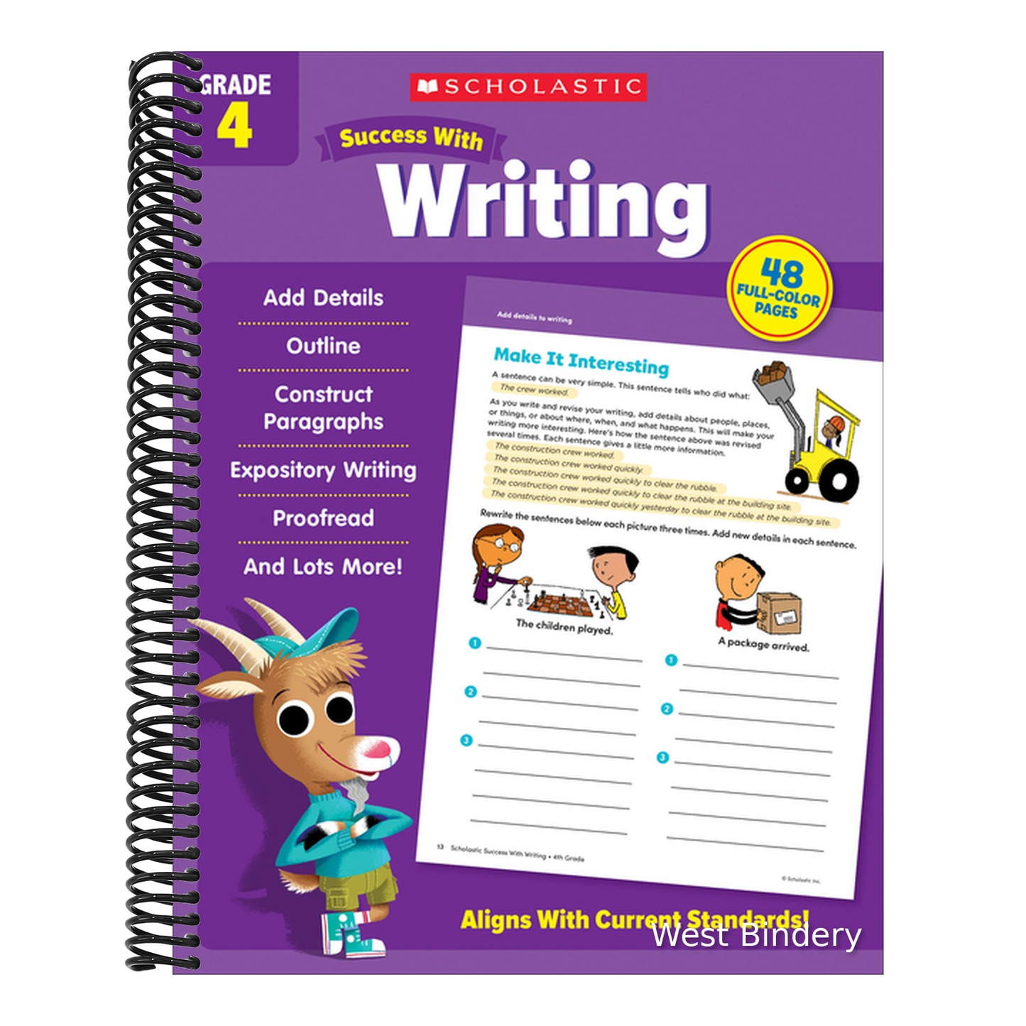 Scholastic Success with Writing Grade 4 Workbook