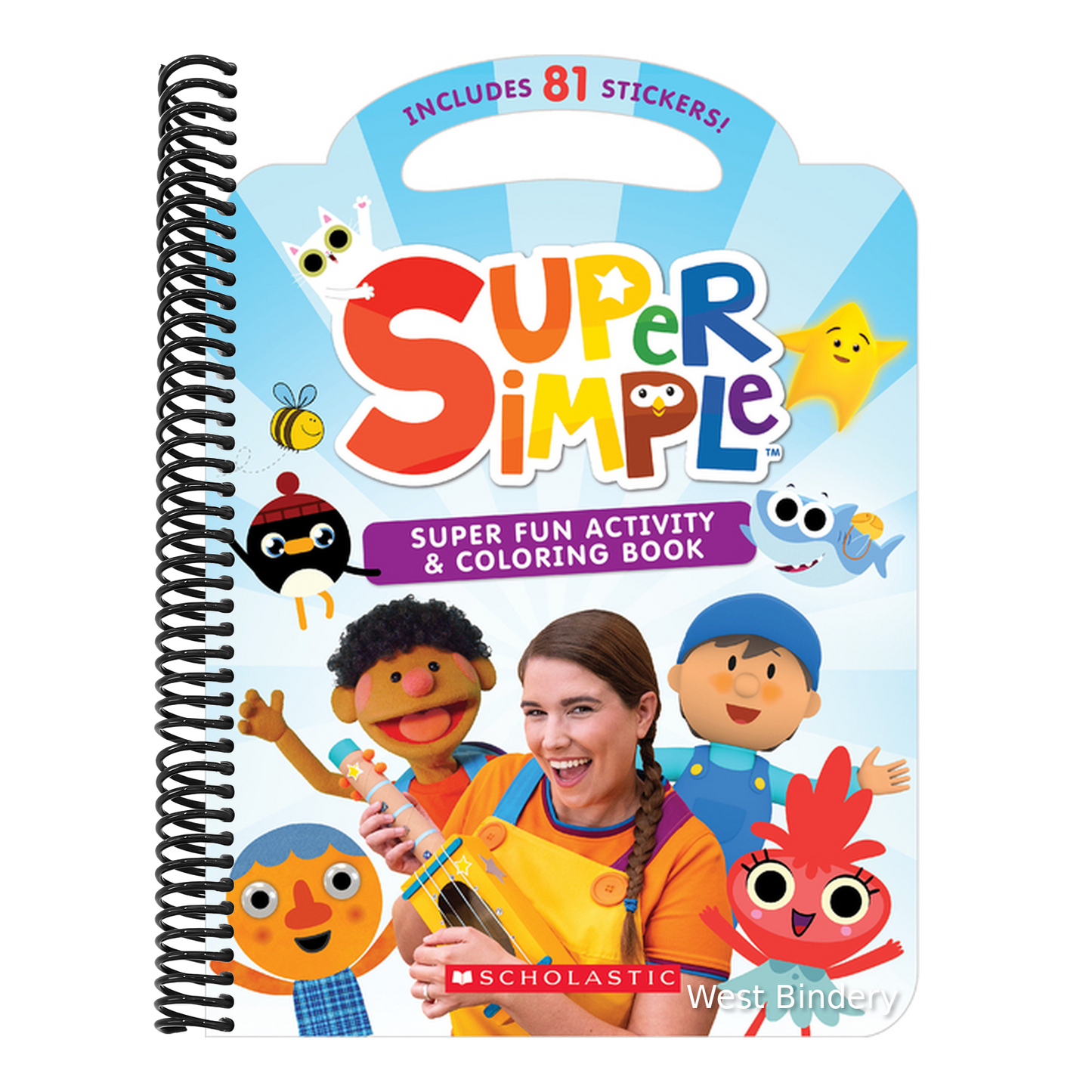 Super Fun Activity and Coloring Book (Super Simple Activity Books)