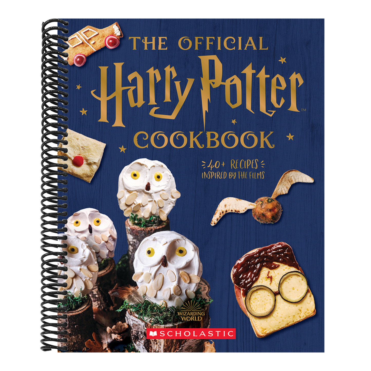 Official Harry Potter Cookbook (40+ Recipes Inspired by the Films) (Spiral Bound)