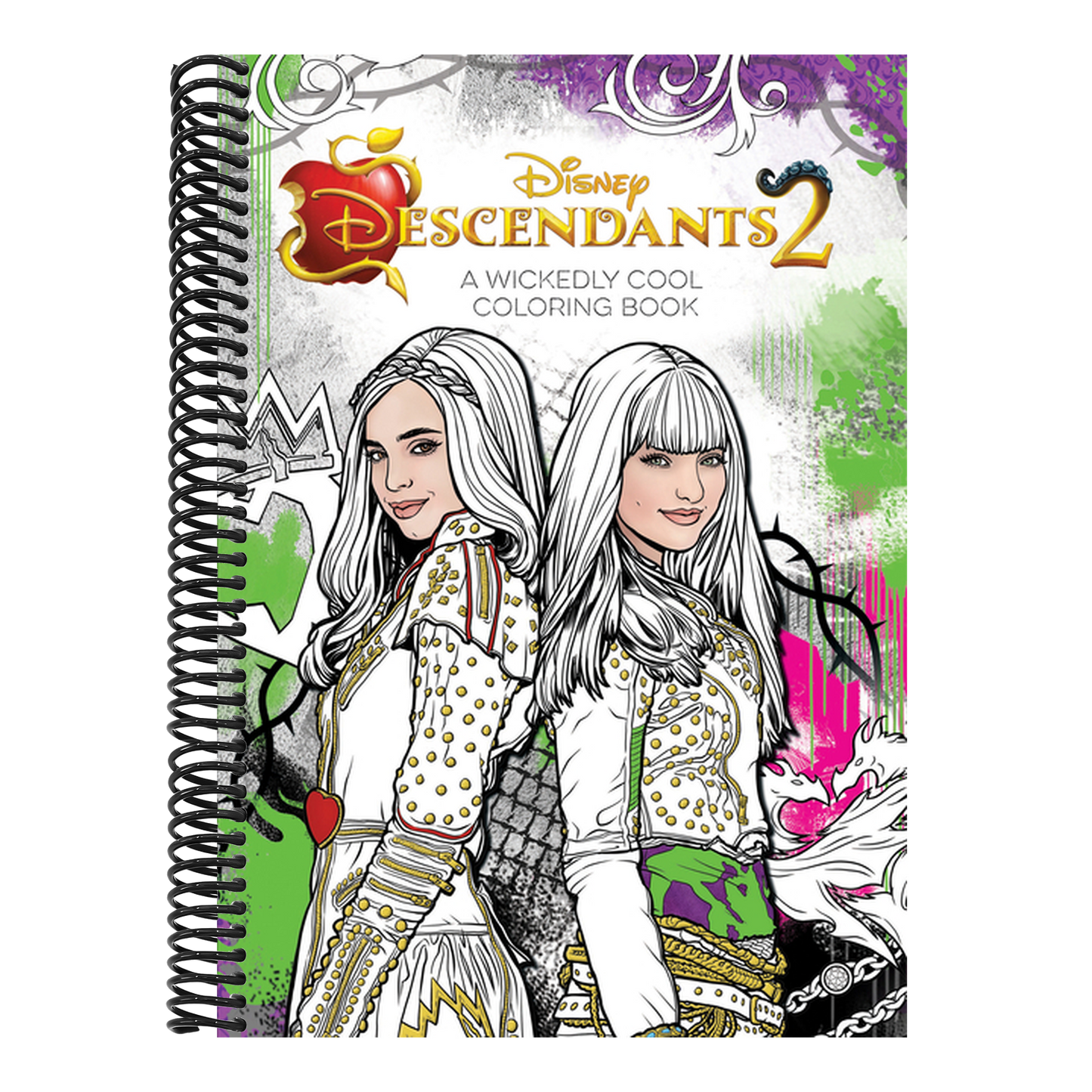 Descendants 2: A Wickedly Cool Coloring Book (Art of Coloring)