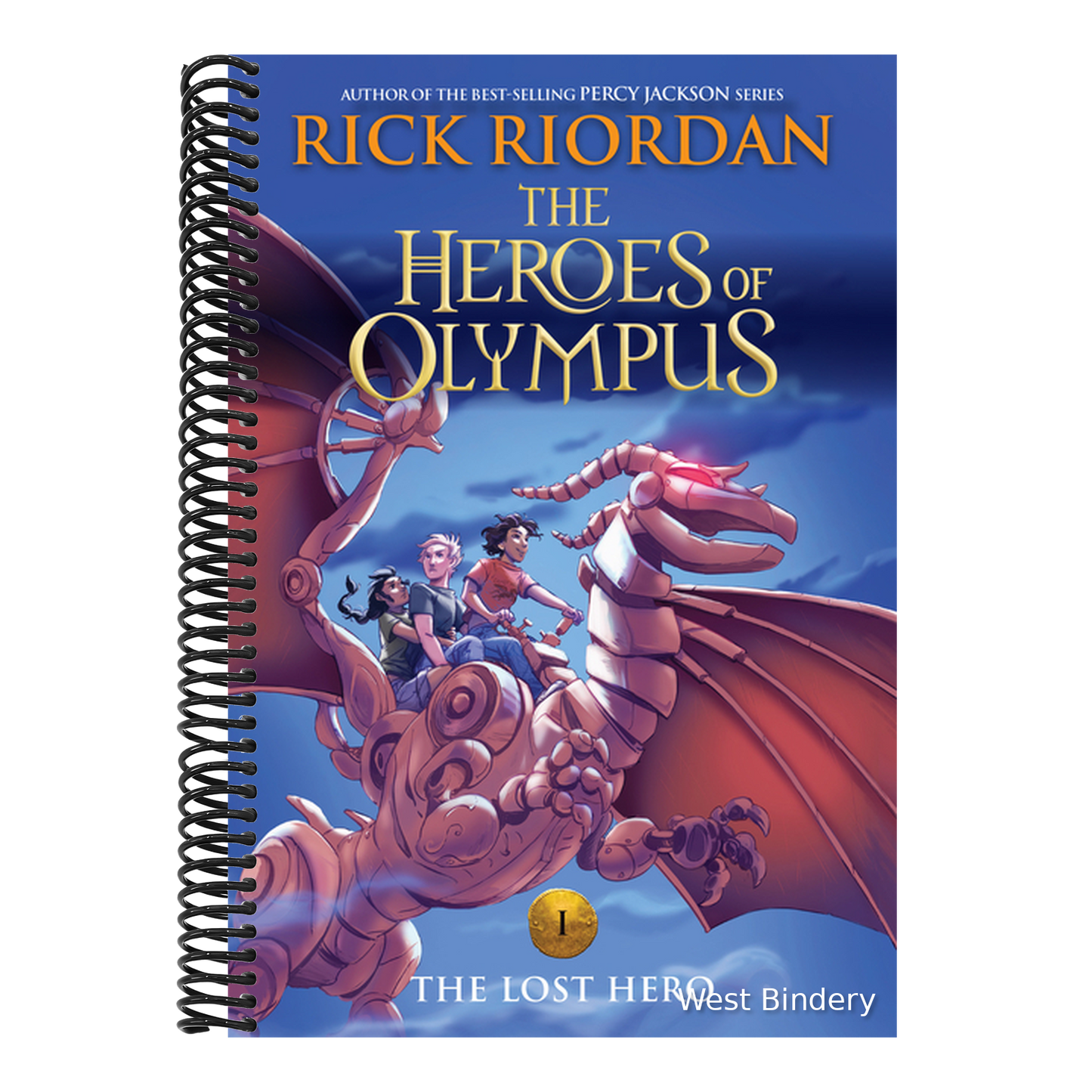 The Heroes of Olympus, Book One: The Lost Hero - (New Cover)