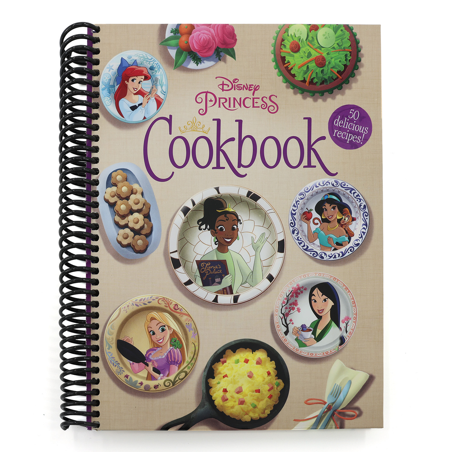 The Disney Princess Cookbook (Spiral Bound)
