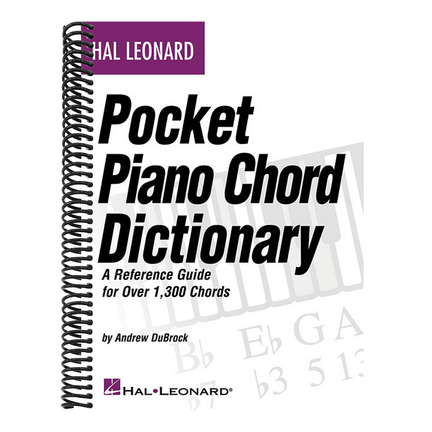 Hal Leonard Pocket Piano Chord Dictionary: A Reference Guide for Over 1,300 Chords