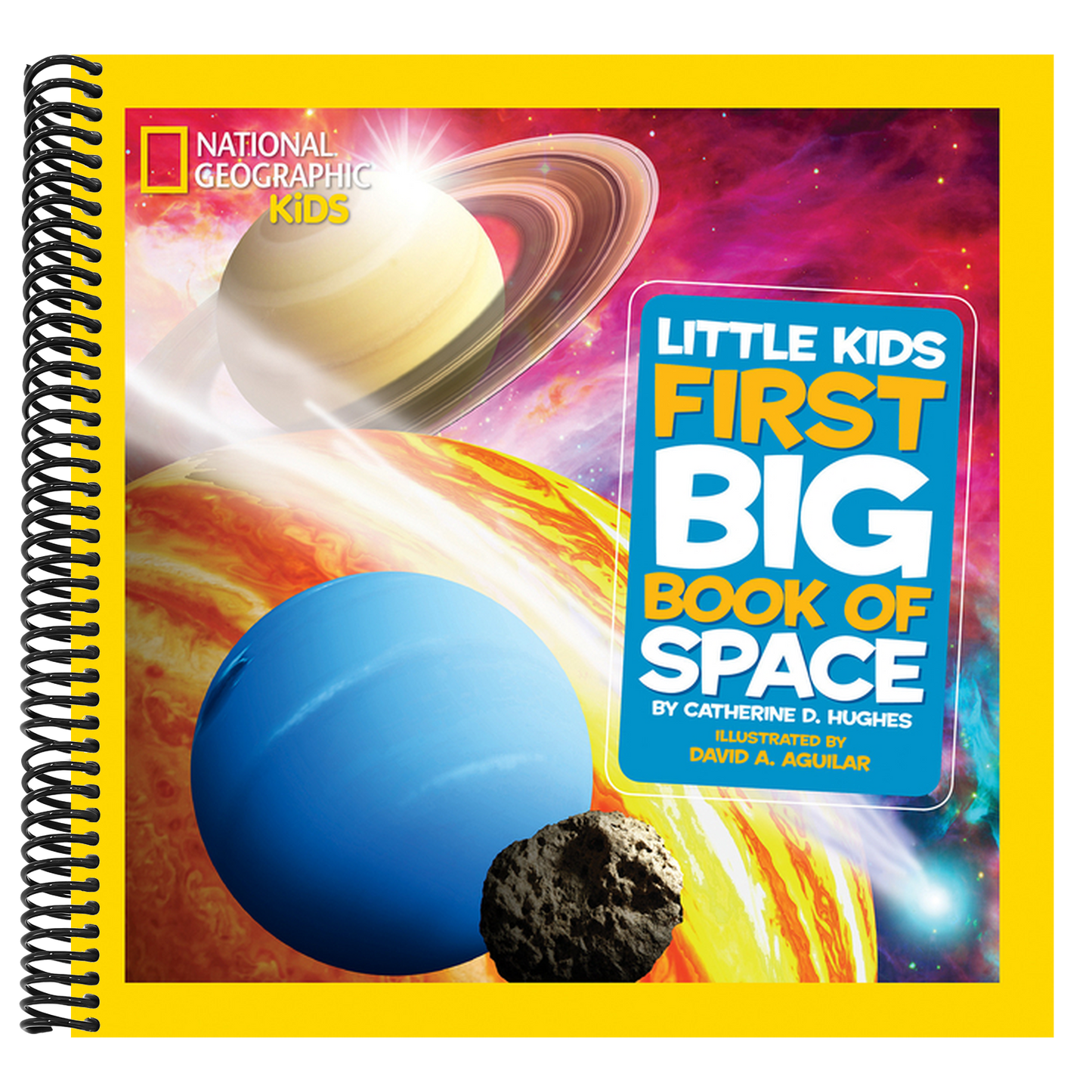 National Geographic Little Kids First Big Book of Space (National Geographic Little Kids First Big Books) (Spiral Bound)