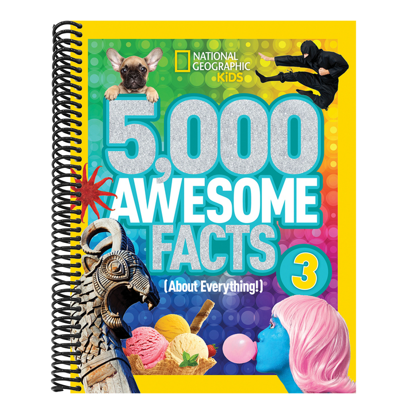5,000 Awesome Facts (about Everything!) 3 (5,000 Awesome Facts) (Spiral Bound)