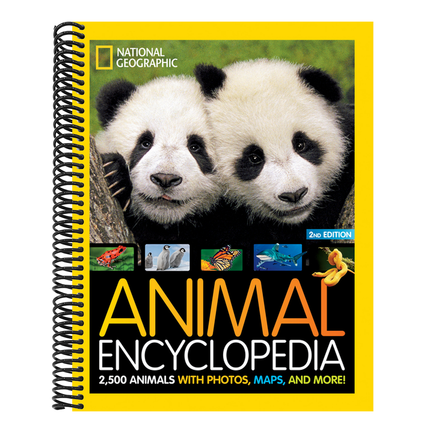 National Geographic Kids Animal Encyclopedia, 2nd Edition: 2,500 Animals with Photos, Maps, and More! (Spiral Bound)