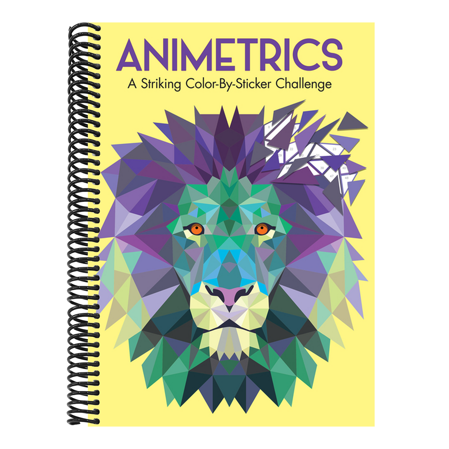 Animetrics: A Striking Color-By-Sticker Challenge