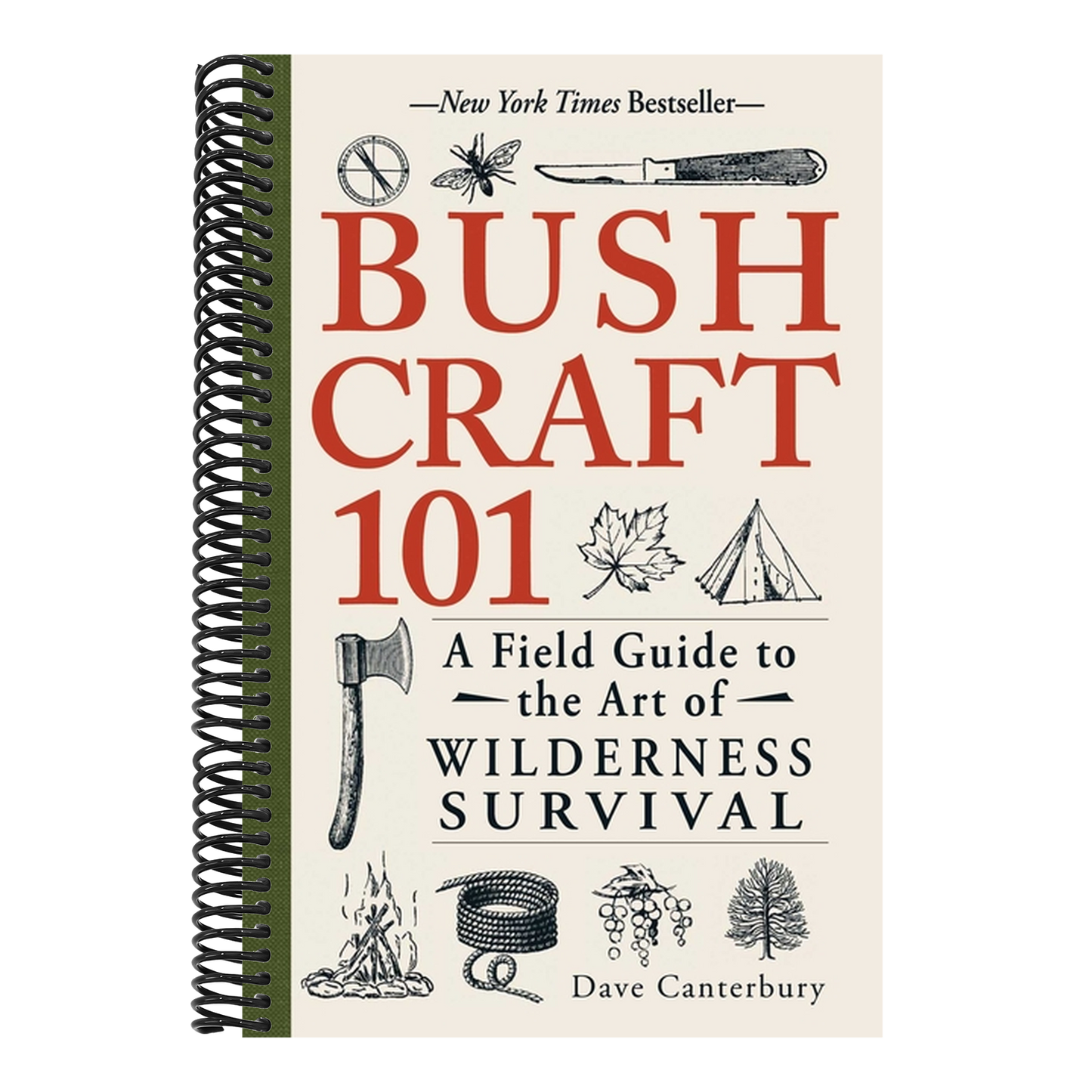 Bushcraft 101: A Field Guide to the Art of Wilderness Survival (Spiral Bound)