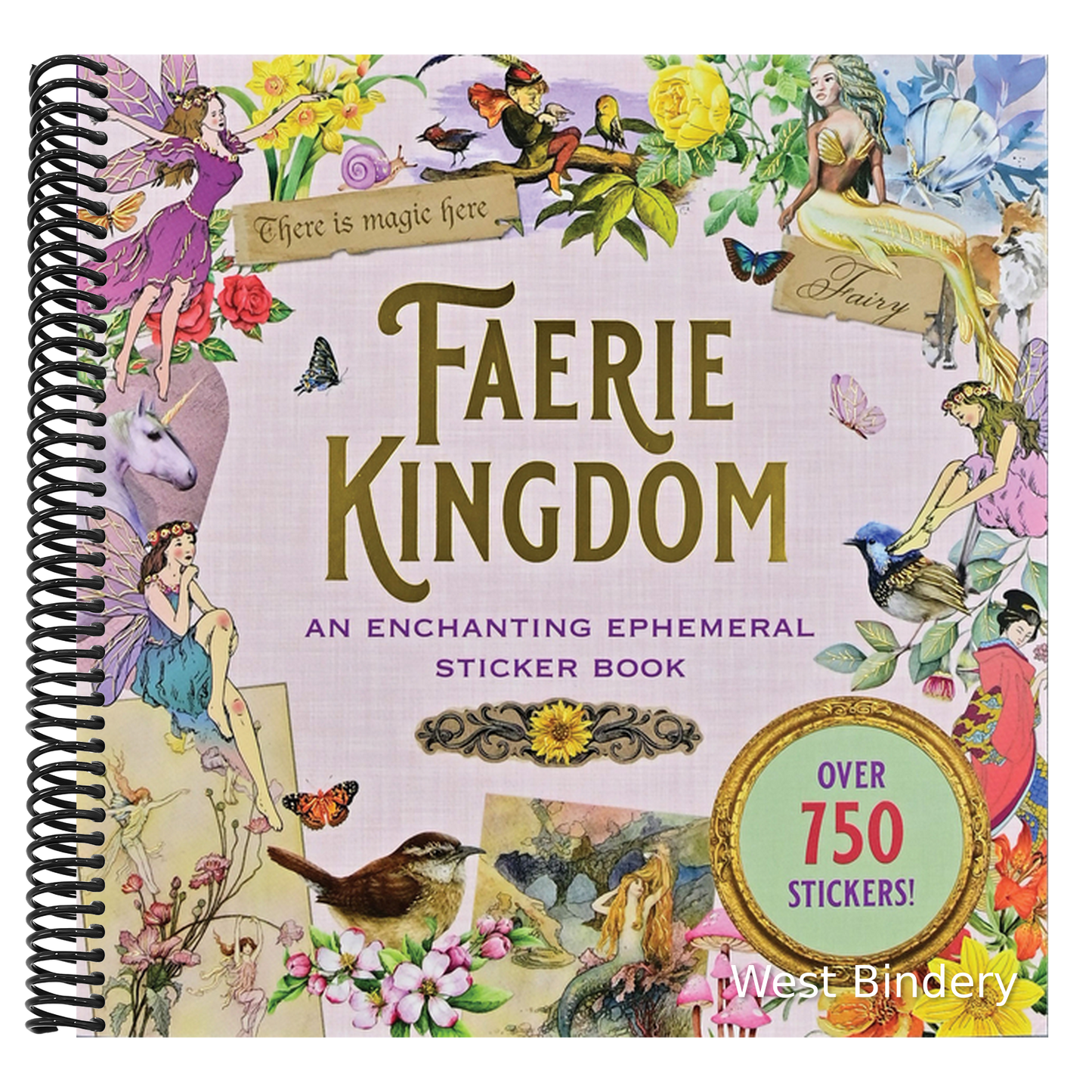 Faerie Kingdom Sticker Book (Over 750 Stickers)