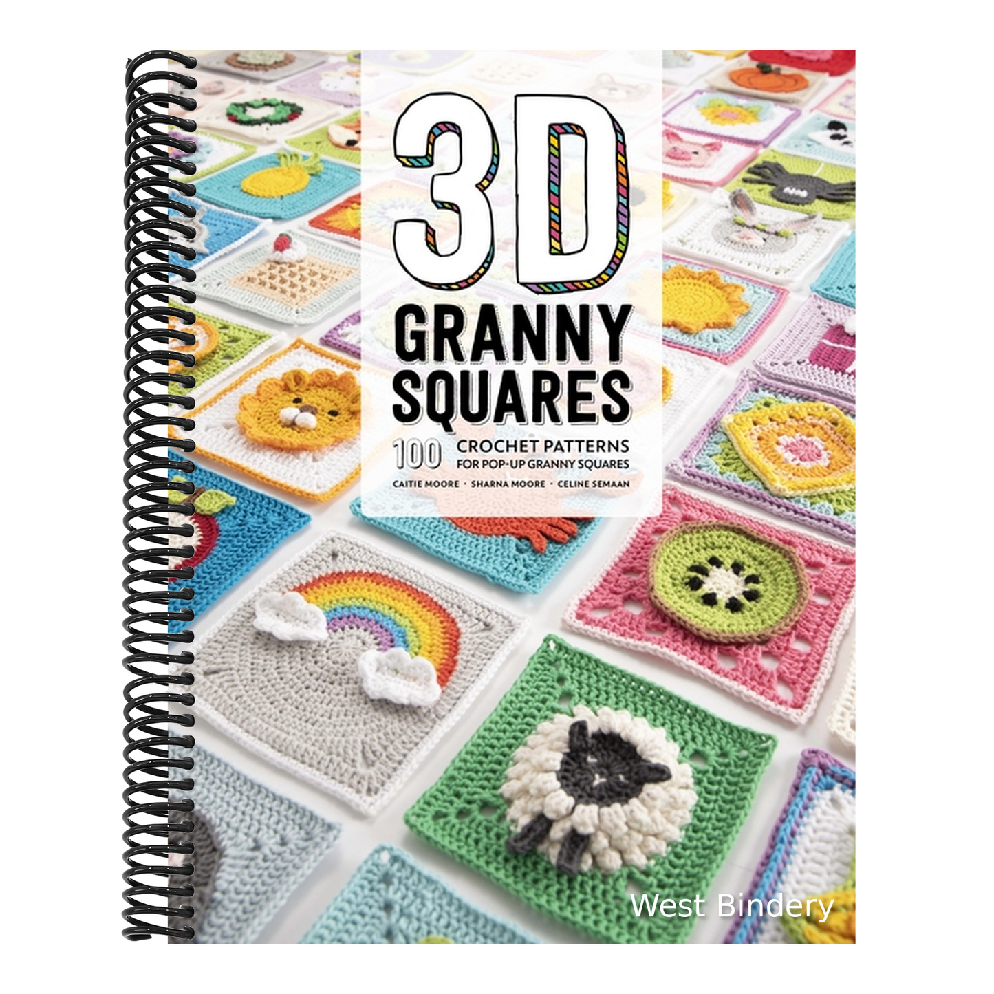3D Granny Squares: 100 Crochet Patterns for Pop-Up Granny Squares