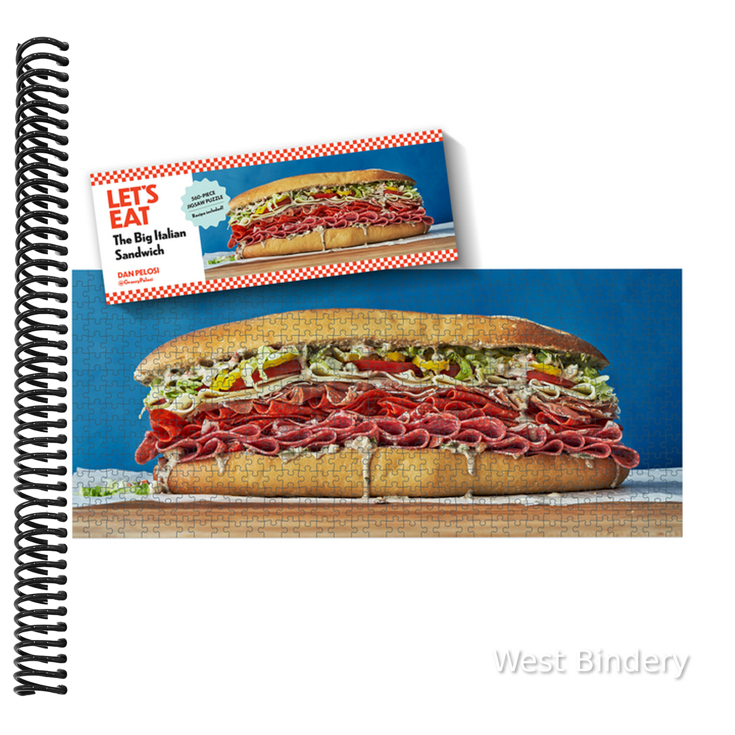 The Big Italian Sandwich Puzzle: 560-Piece Jigsaw Puzzle (Based on a Recipe from the Grossy Pelosi Cookbook Let's Eat!)