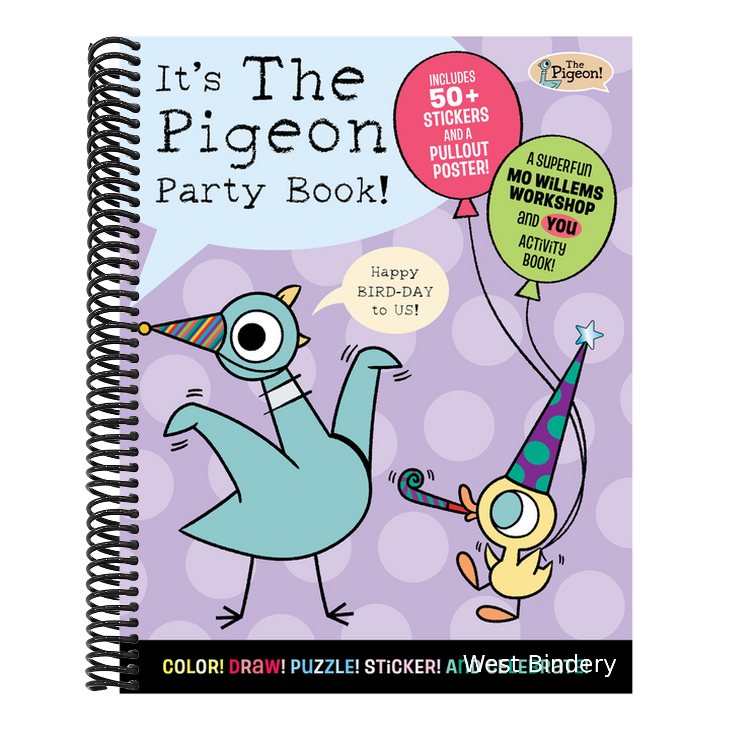 It's the Pigeon Party Book!