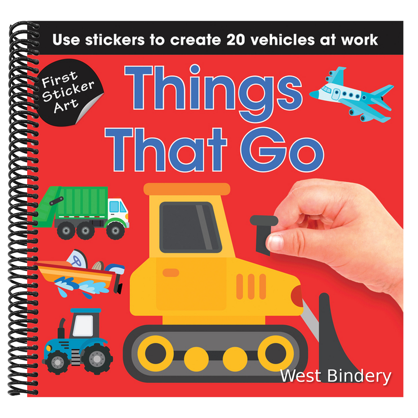 First Sticker Art: Things That Go