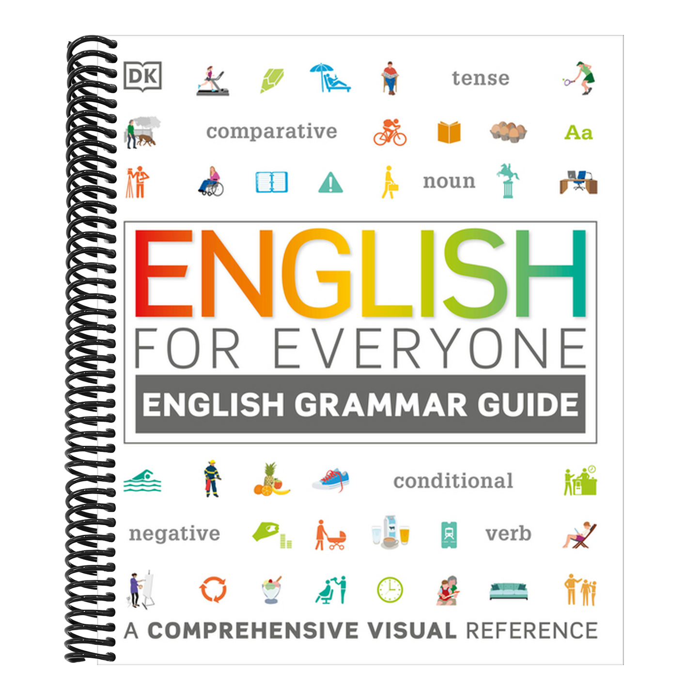 English for Everyone: English Grammar Guide: A Comprehensive Visual Reference (DK English for Everyone) (Spiral Bound)
