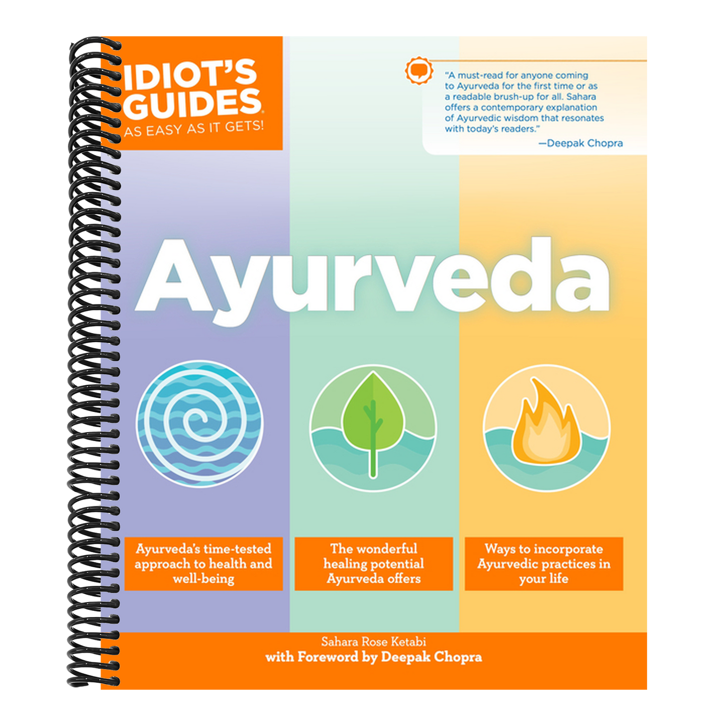 Ayurveda (Idiot's Guides) (Spiral Bound)