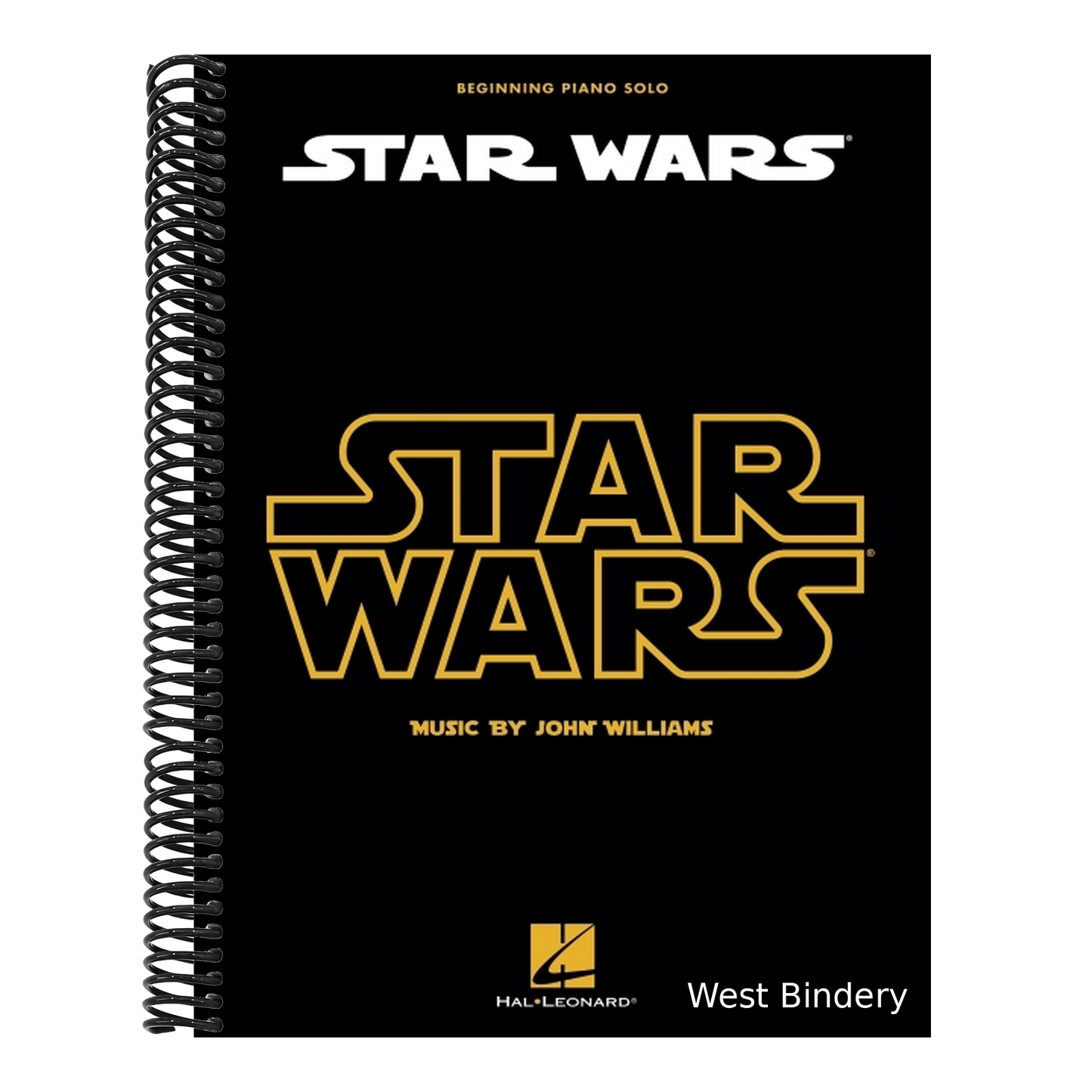 Star Wars for Beginning Piano Solo - Star Wars Piano Sheet Music Collection with 10 Iconic Themes - Easy Piano Music Book for Kids and Adults