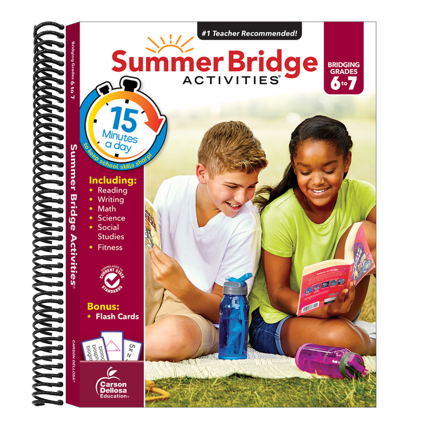 Summer Bridge Activities, Grades 6 - 7: Volume 8 (Spiral Bound)