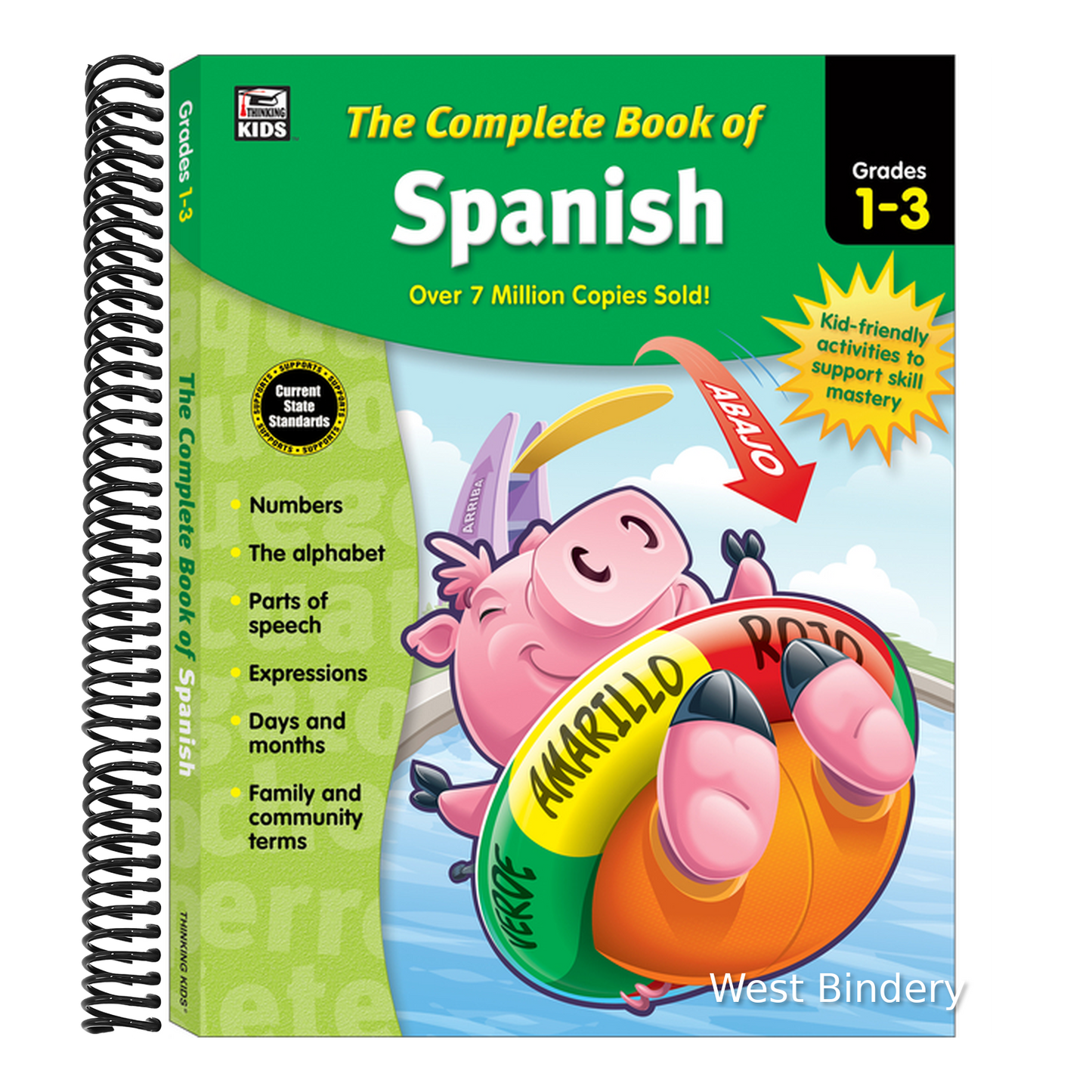 The Complete Book of Spanish, Grades 1 - 3